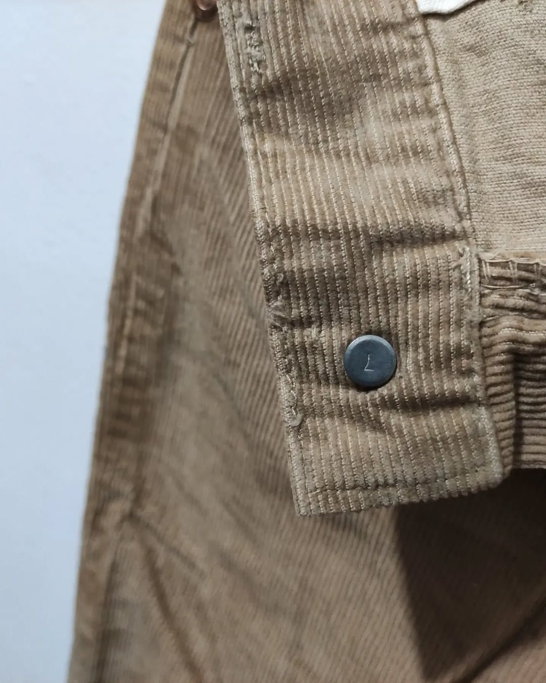 Lee Vintage 70s Tan Lee Riders Corduroy Pants with Talon Zipper Size US 30 / EU 46 - 6 Thumbnail