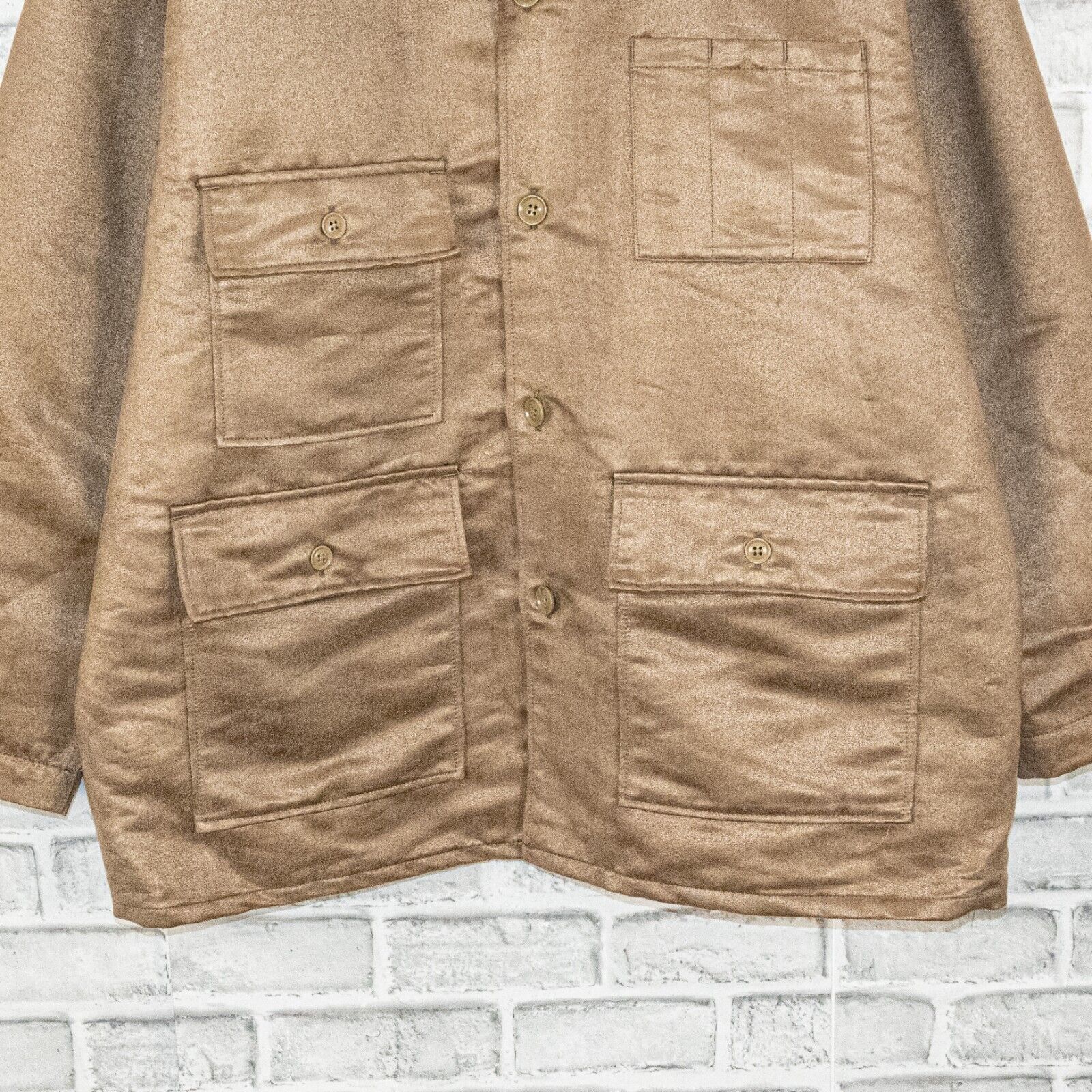 Engineered Garments ENGINEERED GARMENTS NY BA Shirt Jacket Suede faux leather Size US S / EU 44-46 / 1 - 8 Thumbnail