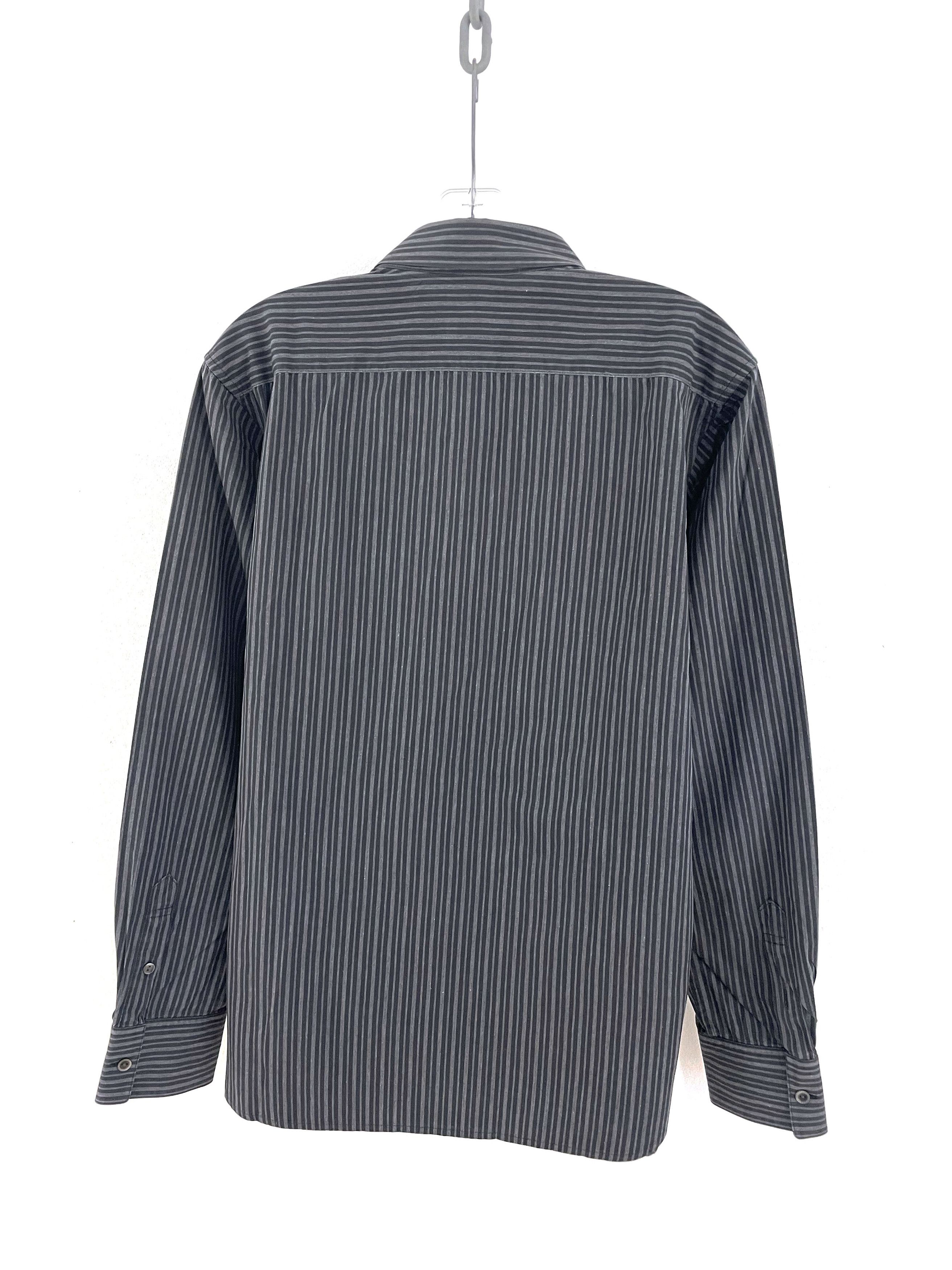 Yohji Yamamoto AAR Striped Shirt Size US L / EU 52-54 / 3 - 7 Thumbnail