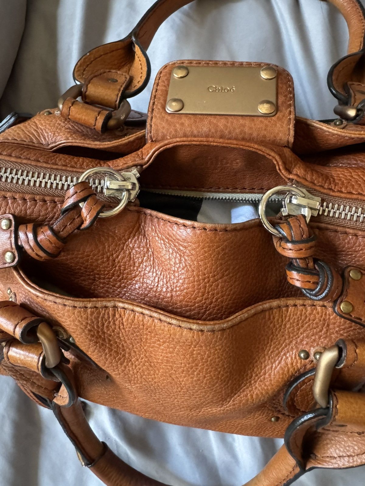 Chloe Chloe vintage y2k paddington bag purse handbag 2000s lock Size ONE SIZE - 13 Thumbnail