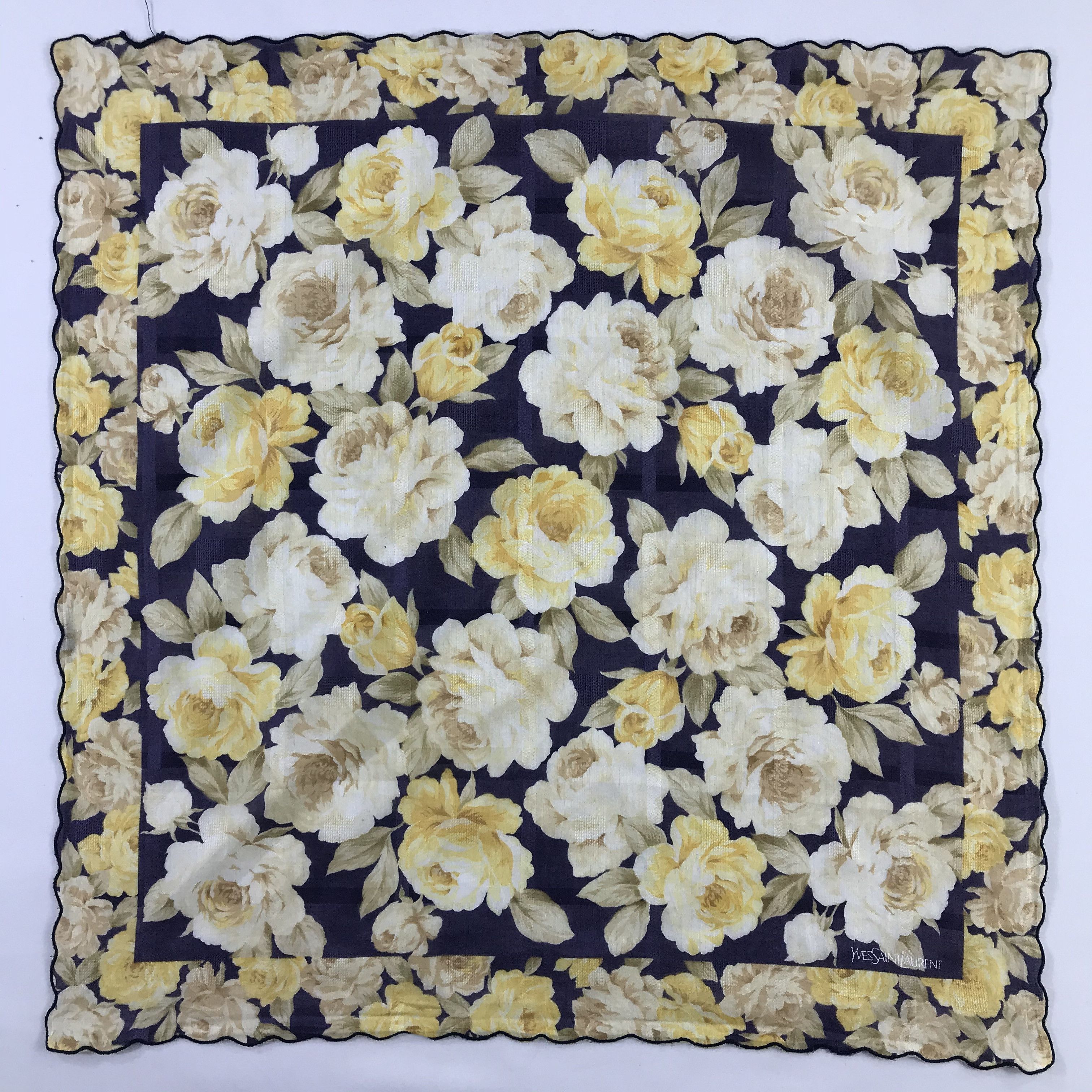 Yves Saint Laurent Bandana / Handkerchief /Neckerchief -S563