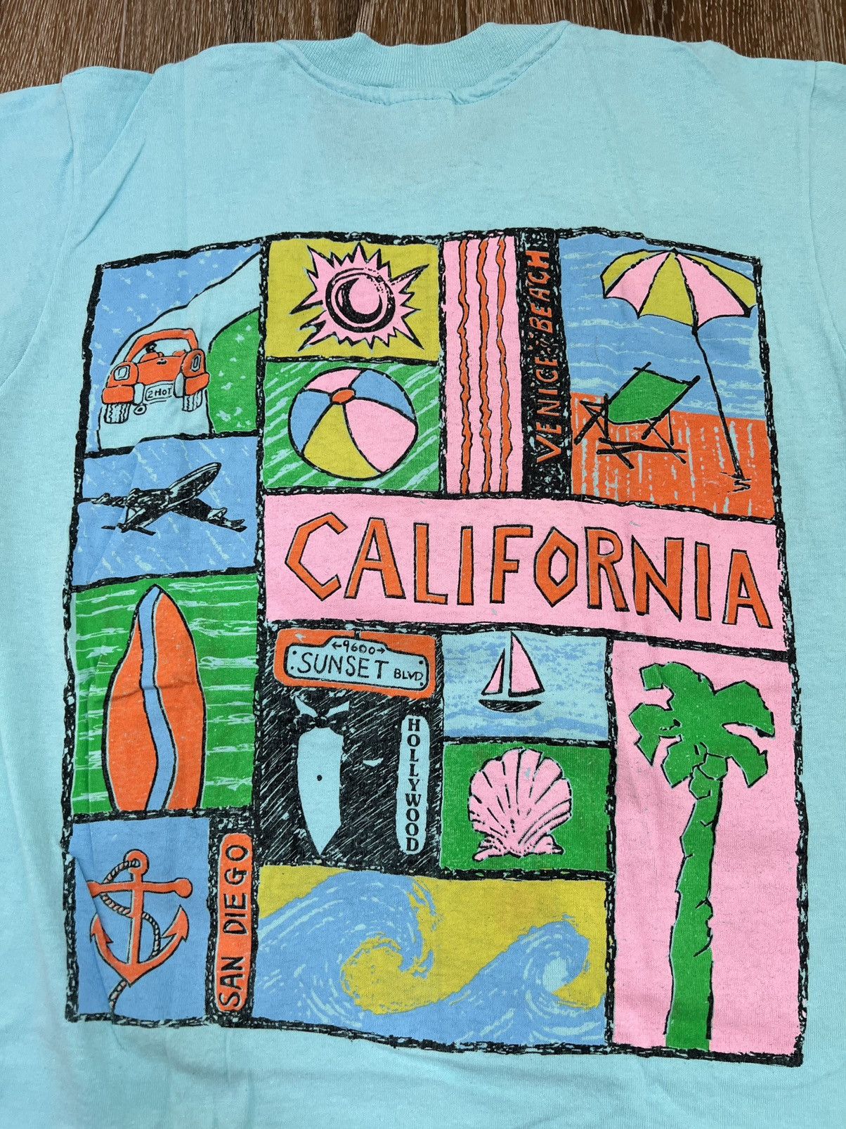 Vintage Vintage lifes a beach california tee Size US S / EU 44-46 / 1 - 2 Thumbnail