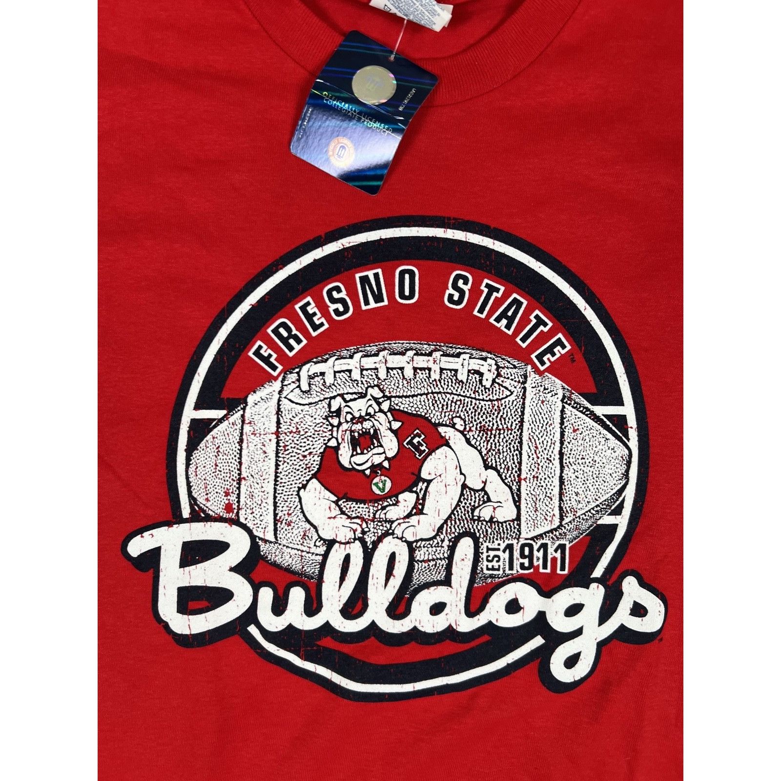 Pro Player Vintage Fresno State Bulldogs T-Shirt Size Small Double Side Size US S / EU 44-46 / 1 - 4 Thumbnail