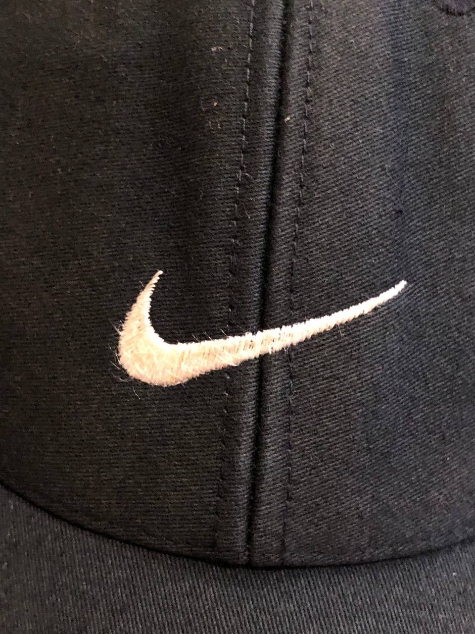 Nike Hats Vintage Streetwear black Cap Nike Y2K big logo Size ONE SIZE - 5 Thumbnail