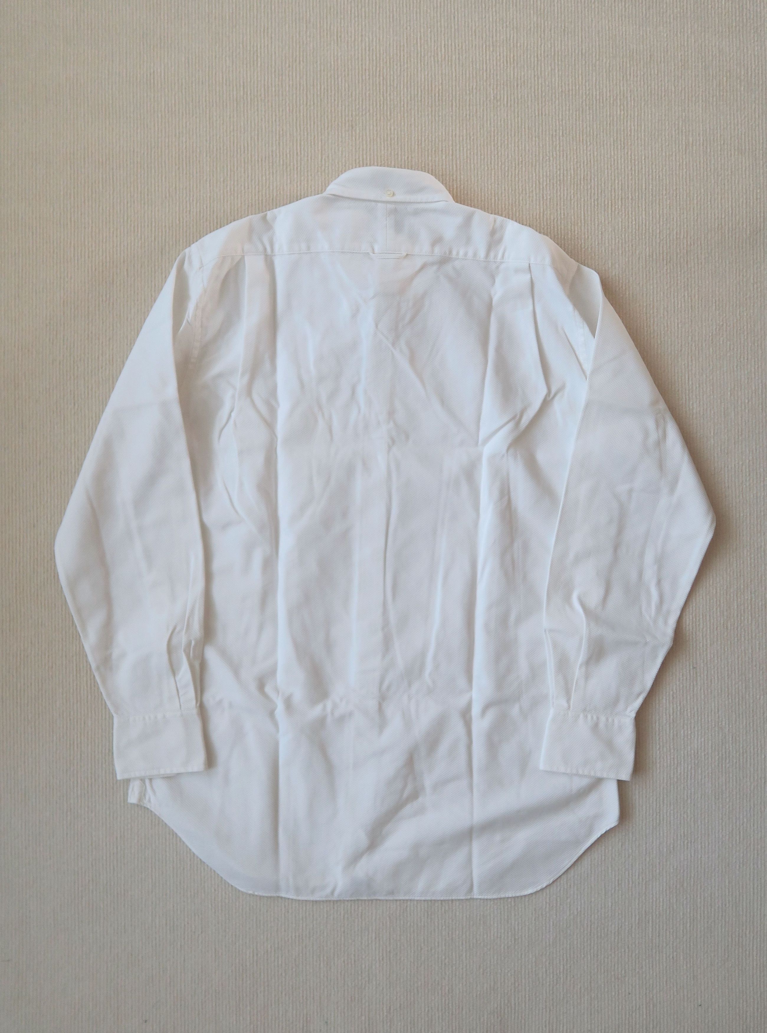 Thom Browne Thom Brown Textured Fabric Shirt Size US XL / EU 56 / 4 - 12 Thumbnail