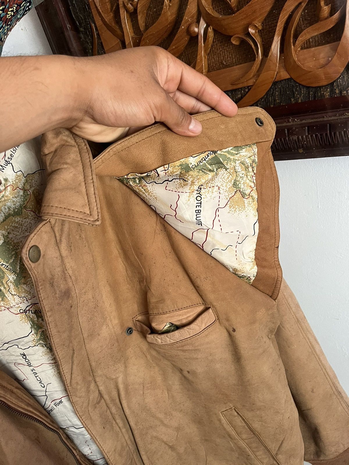 Marlboro Marlboro Vintage Suede Jacket Size US XL / EU 56 / 4 - 3 Thumbnail