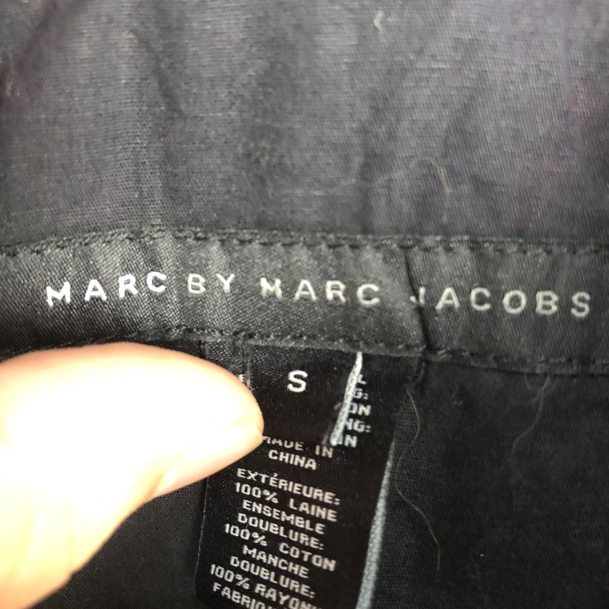 Japanese Brand Marc by Marc Jacobs checkered Blue Flannel jacket #A873 Size US S / EU 44-46 / 1 - 13 Thumbnail