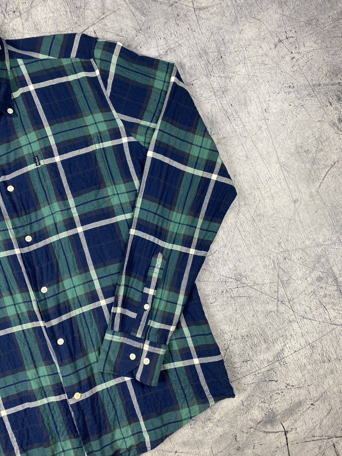 Barbour Barbour Checkered Button Up Shirt Size M Size US M / EU 48-50 / 2 - 4 Thumbnail