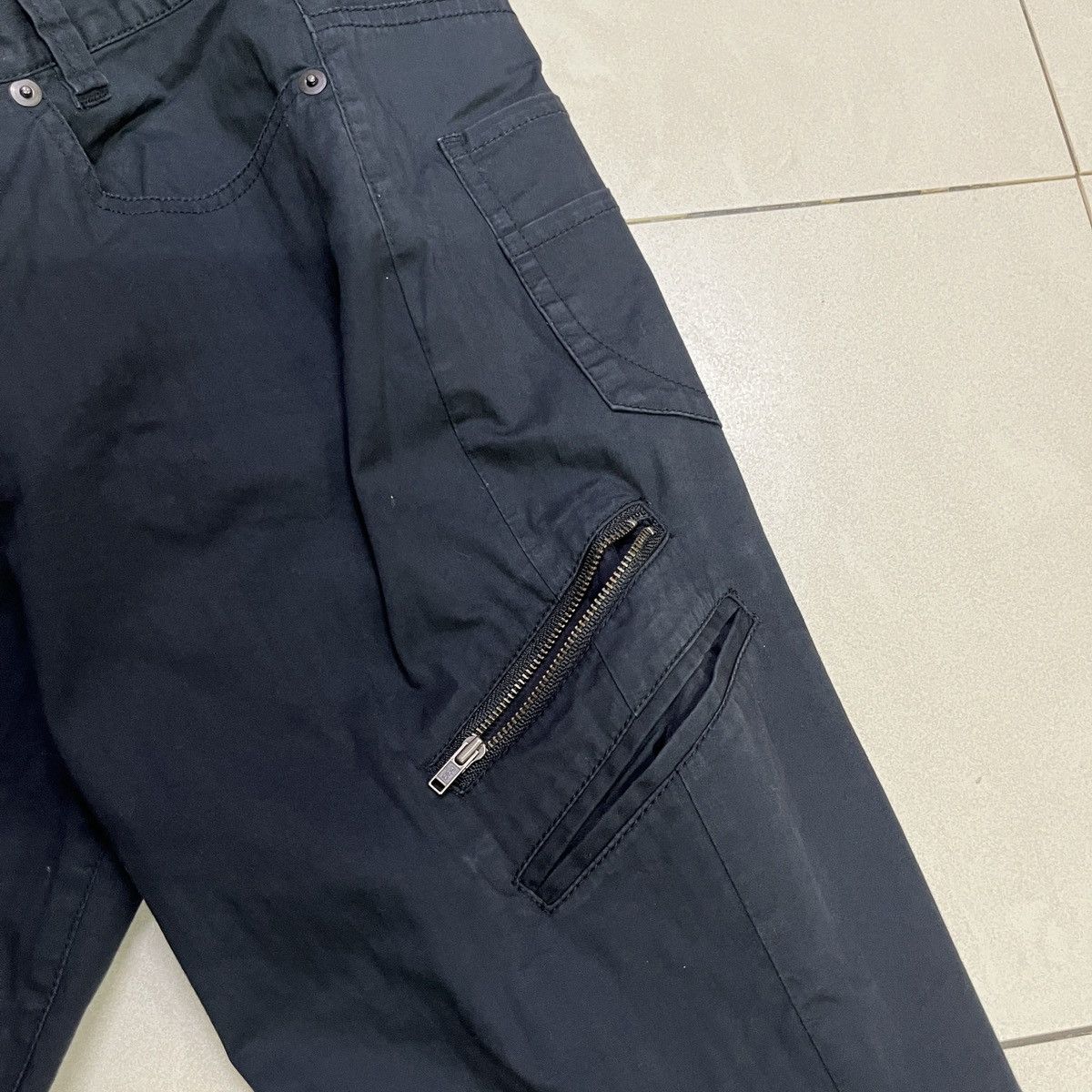 Japanese Brand × Katharine Hamnett London × Vintage Vintage Katharine Hamnett Punk Bootcut Pants Size 28" / US 6 / IT 42 - 5 Thumbnail