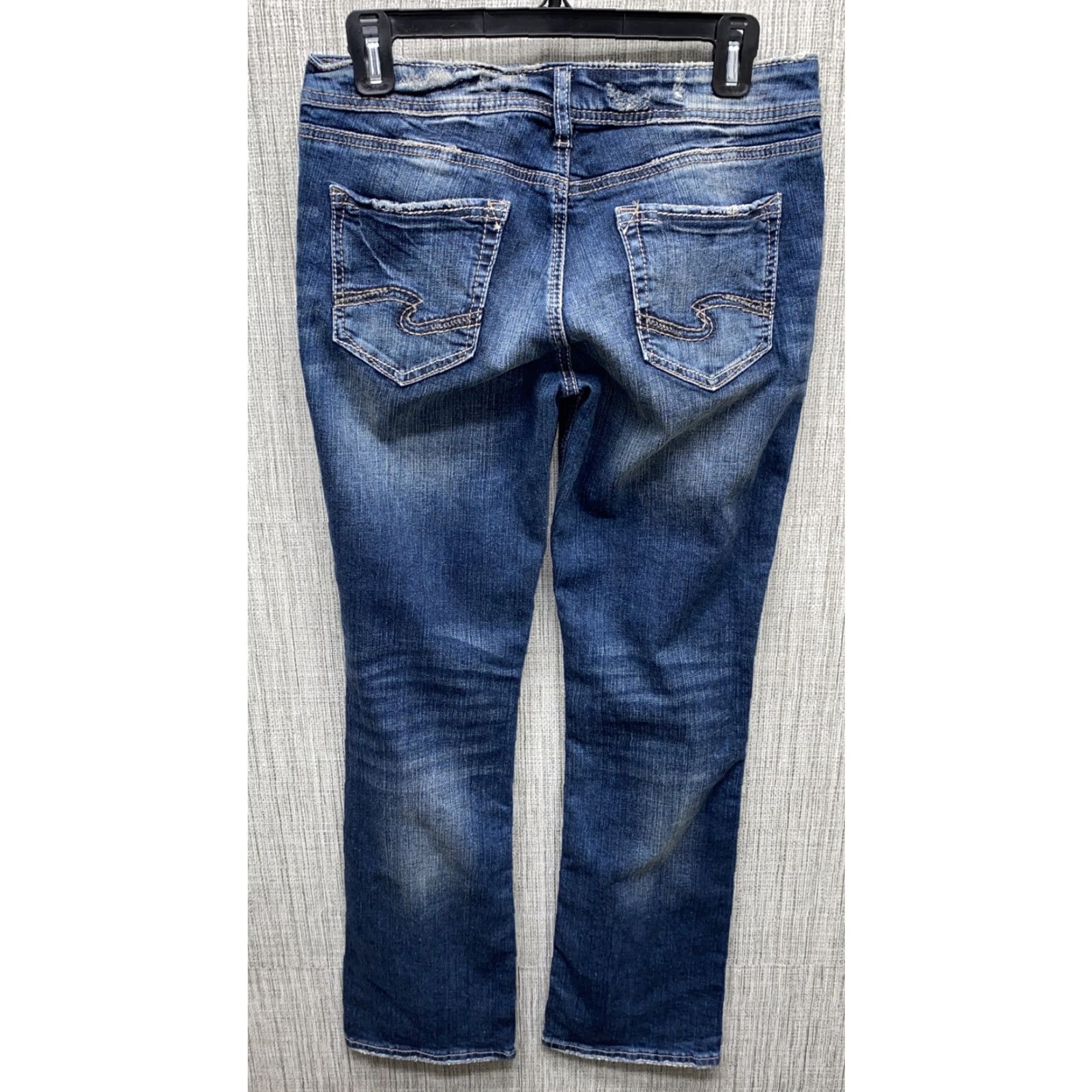 Silver Jeans Co. Silver Jeans Suki Slim Bootcut Jeans Women Size 27 Regular 31 Blue Denim Size 27" / US 4 / IT 40 - 5 Thumbnail