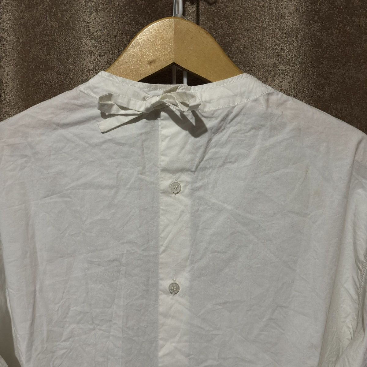 Marni Asymmetric Cotton Shirt Size XS / US 0-2 / IT 36-38 - 6 Thumbnail