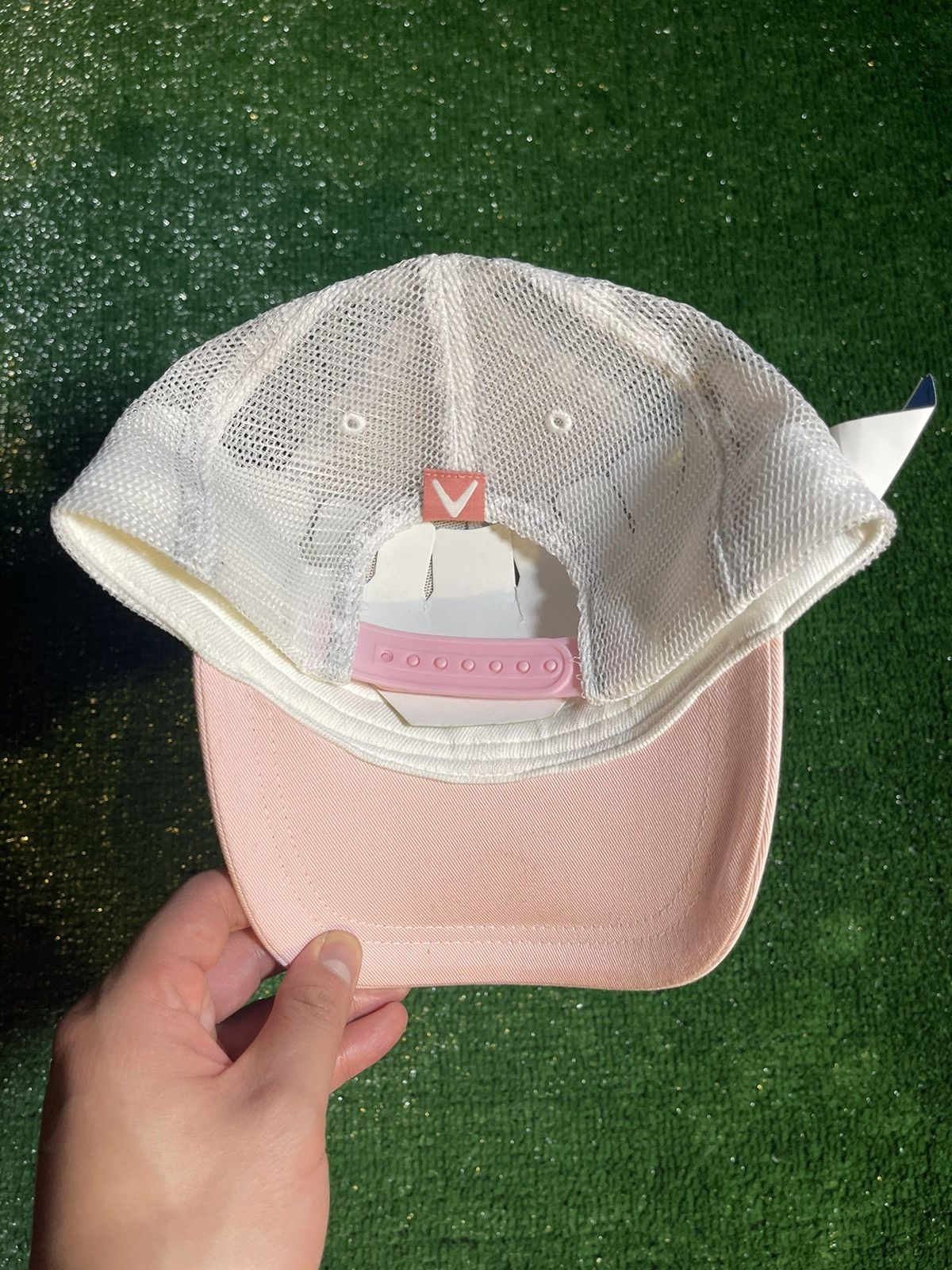 Callaway Callaway Golf Pink Trucker Hat Size ONE SIZE - 4 Thumbnail