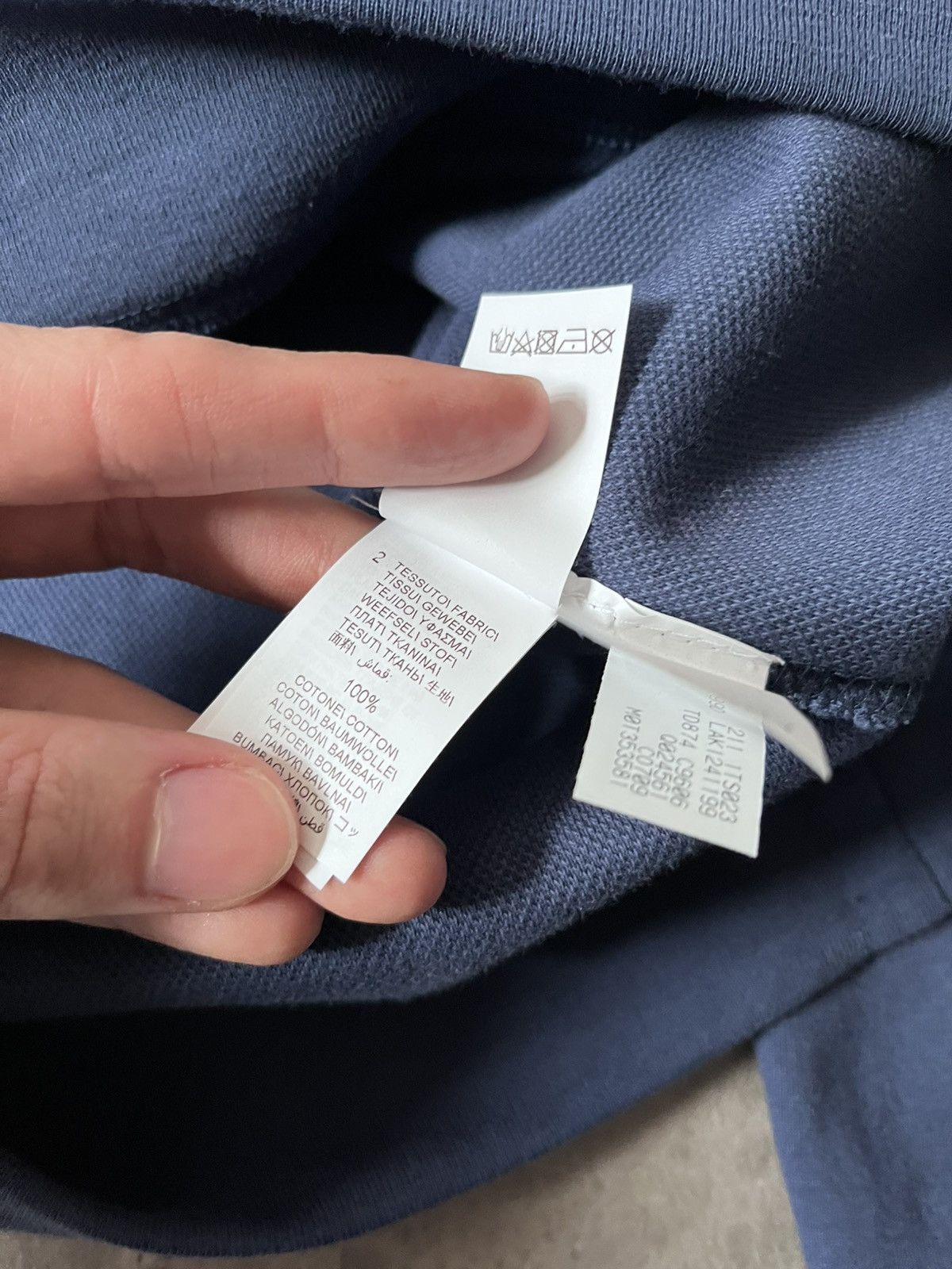Brunello Cucinelli Brunello Cucinelli ''Be Conscious'' navy blue sweatshirt Size US S / EU 44-46 / 1 - 9 Thumbnail
