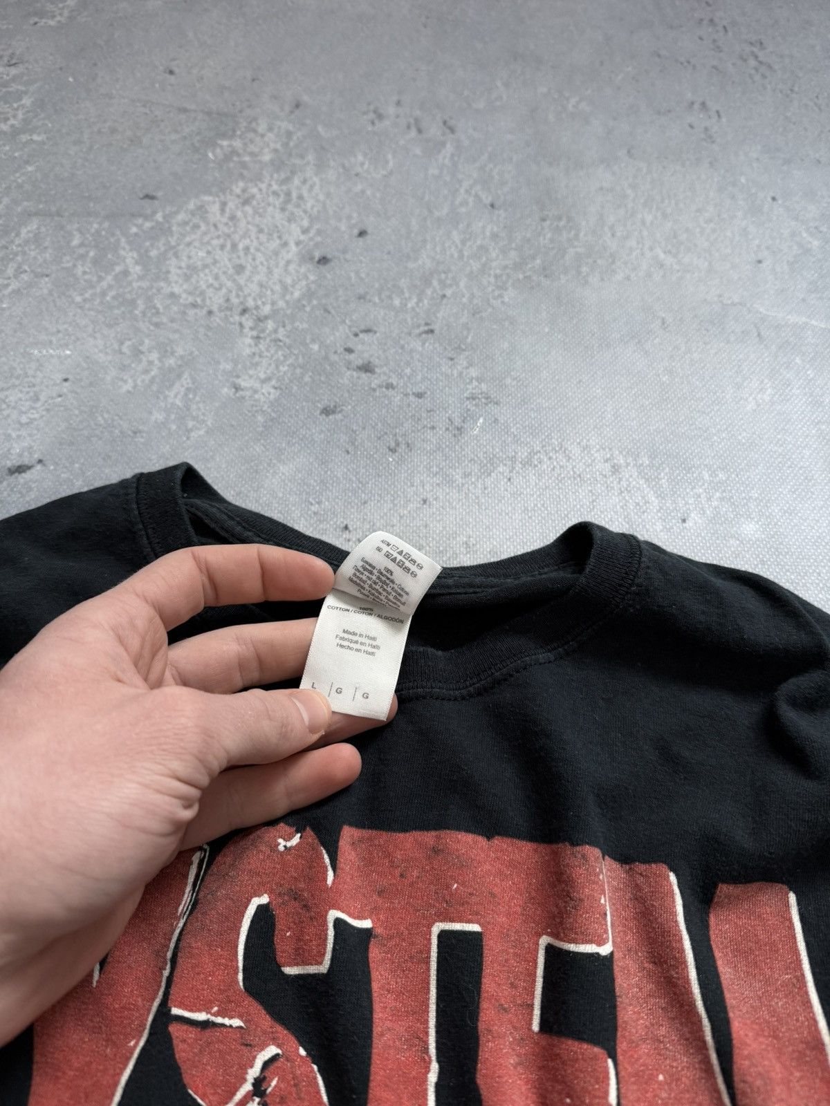 Band Tees × Vintage Vintage Y2K avantgarde streetwear t-shirt Size US L / EU 52-54 / 3 - 7 Thumbnail