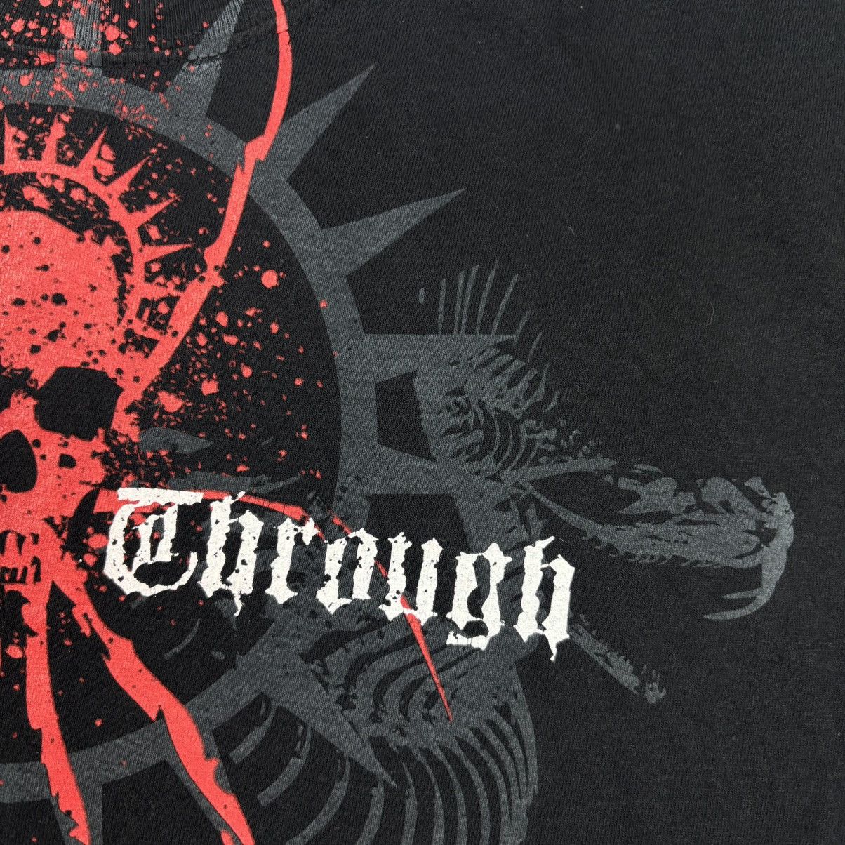 Band Tees Bleeding through - Skull spider 00’s Size US XL / EU 56 / 4 - 5 Thumbnail