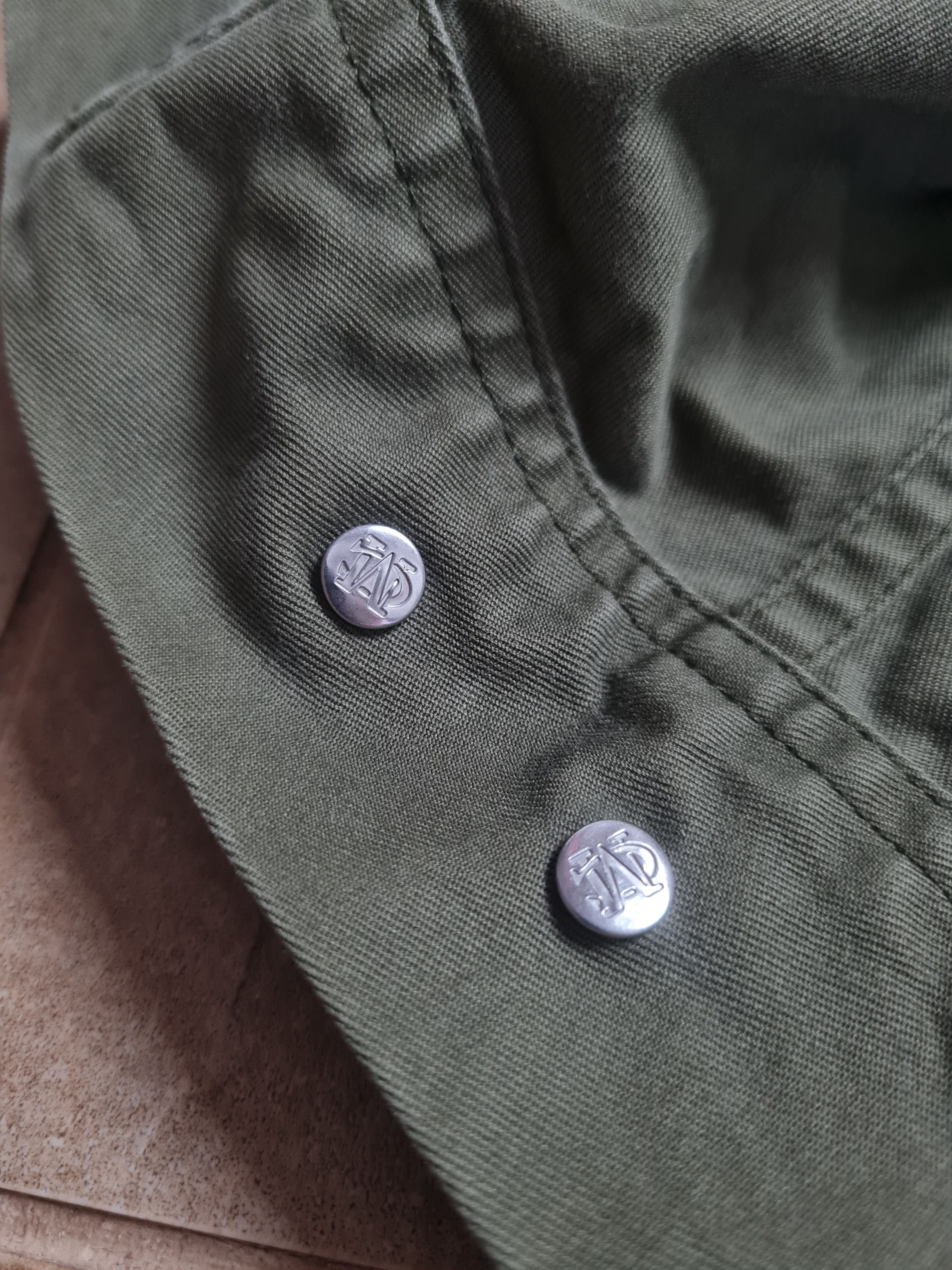 Marlboro Vintage rare military jacket Denim 90s Marlboro ARMY USA Size US S / EU 44-46 / 1 - 17 Thumbnail