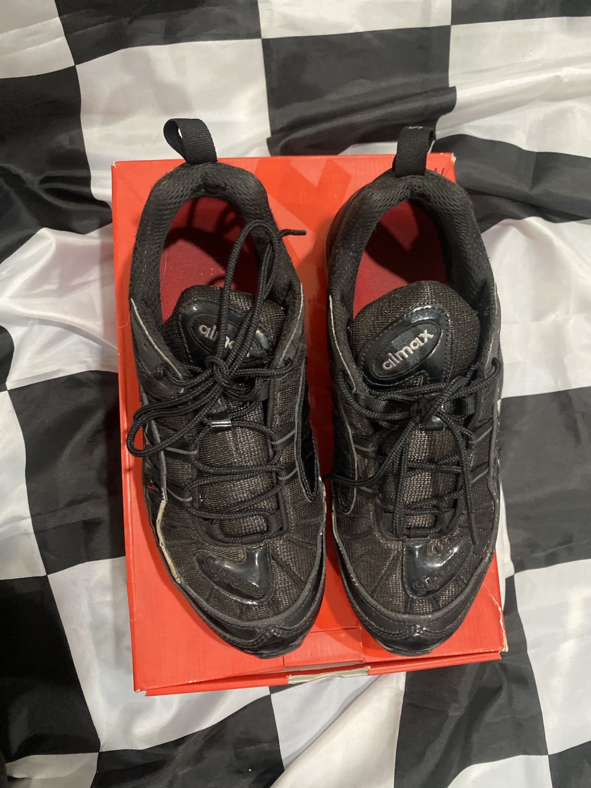 Nike × Supreme Nike x Supreme Air Max 98 size 9 Size US 9 / EU 42 - 8 Thumbnail