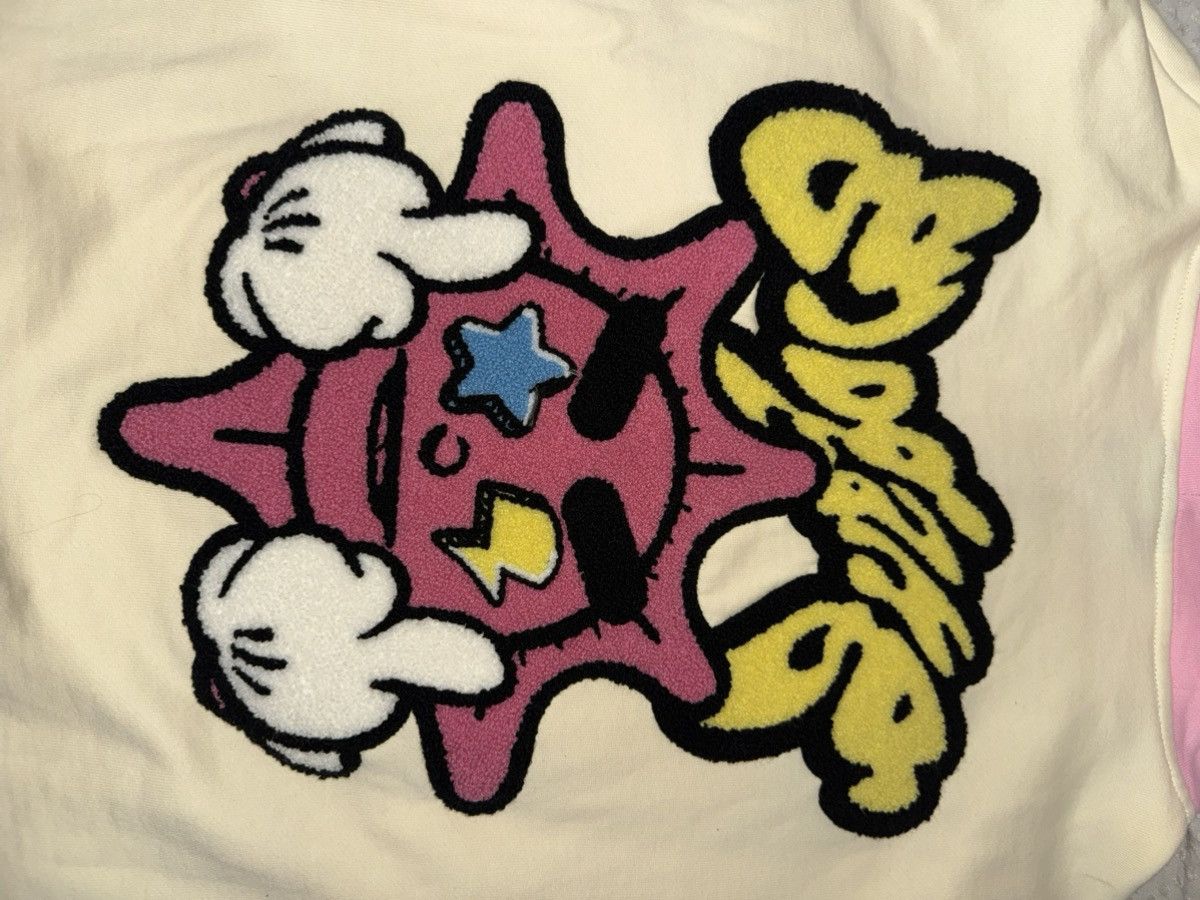 Glo Gang P Glo Man Zip Hoodie (Pastel Yellow/Pink/Blue) Size US XL / EU 56 / 4 - 10 Thumbnail