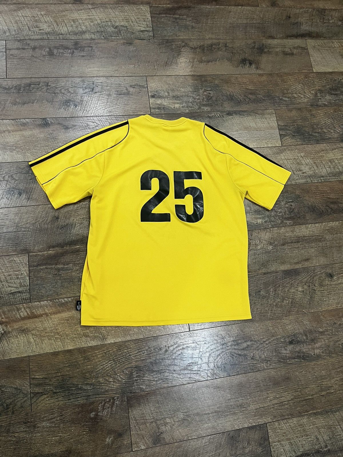 Adidas Vintage Y2k Adidas Embroidered Soccer Jersey #25 Yellow XL Size US XL / EU 56 / 4 - 3 Thumbnail