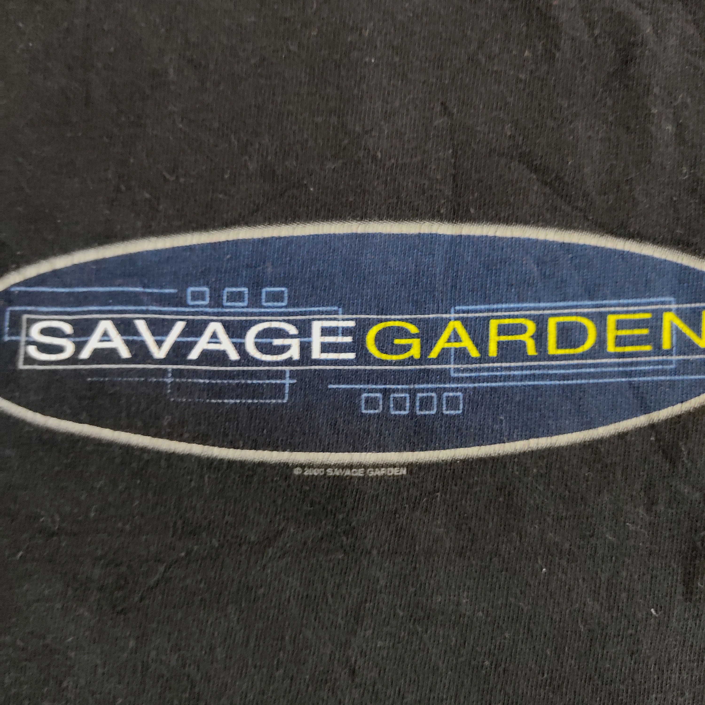 Band Tees Vintage SAVAGE GARDEN ©2000 Ringer T-shirt Size US L / EU 52-54 / 3 - 5 Thumbnail