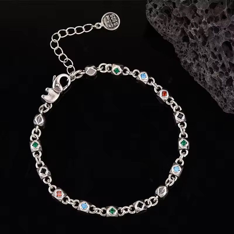 Other Creative Multicolor Zircon Bracelet Size ONE SIZE - 6 Thumbnail