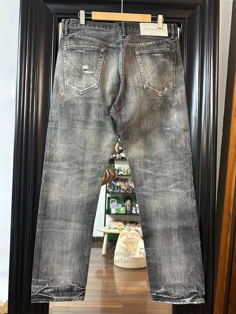 Neighborhood Neighborhood size L Cow King Denim Pants Size US 27 - 5 Thumbnail