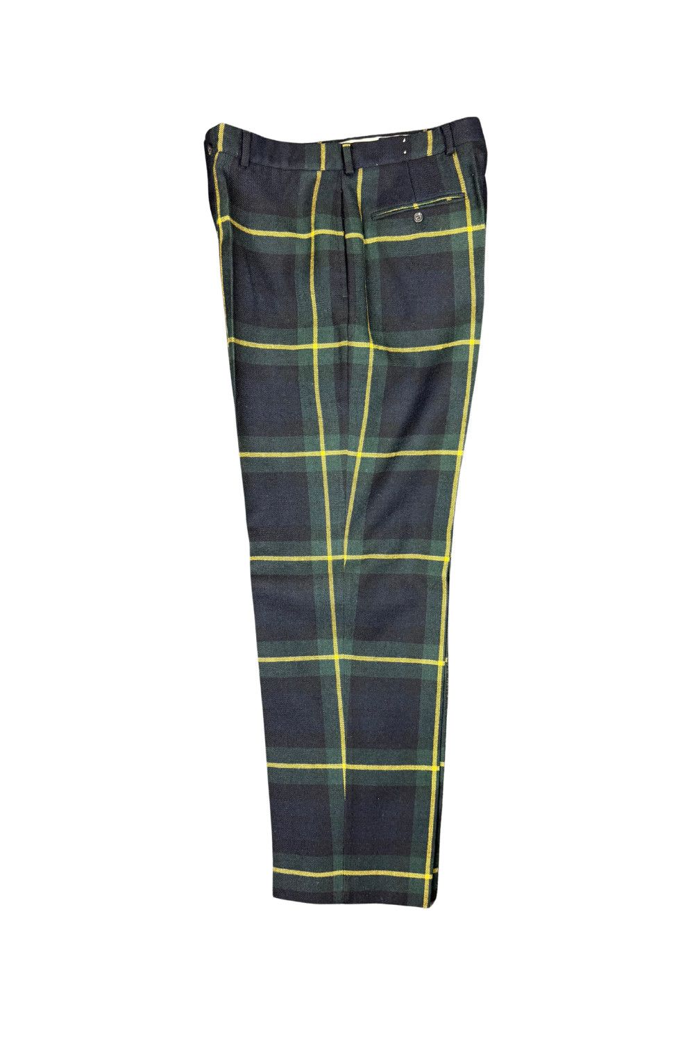 Polo Ralph Lauren 1998 RRL Ralph Lauren Early USA Wool Tartan Trousers Size US 38 / EU 54 - 12 Thumbnail