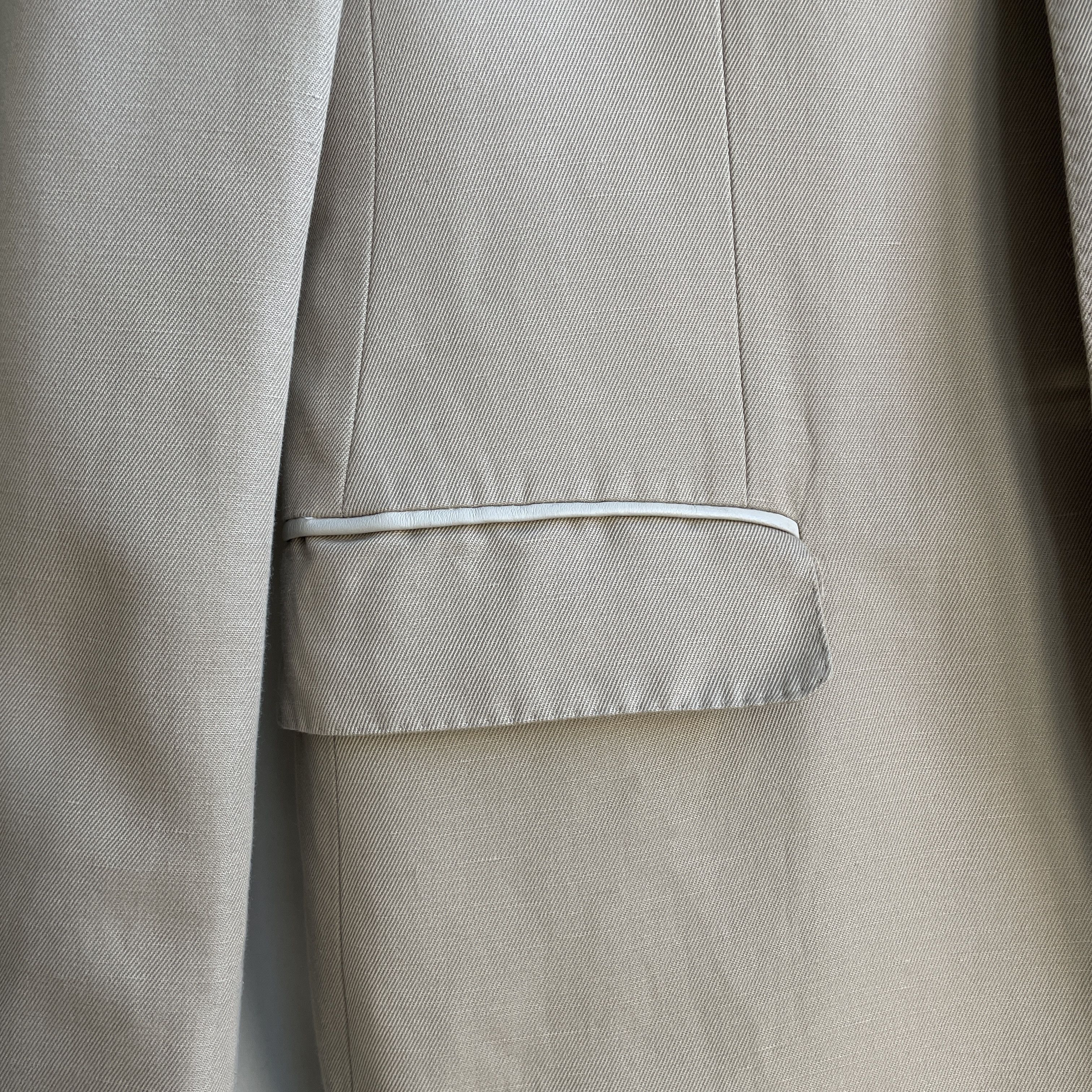 Z Zegna Z Zegna City Cotton Linen Sport Coat Blazer Size EUR 46R Size 36R - 7 Thumbnail