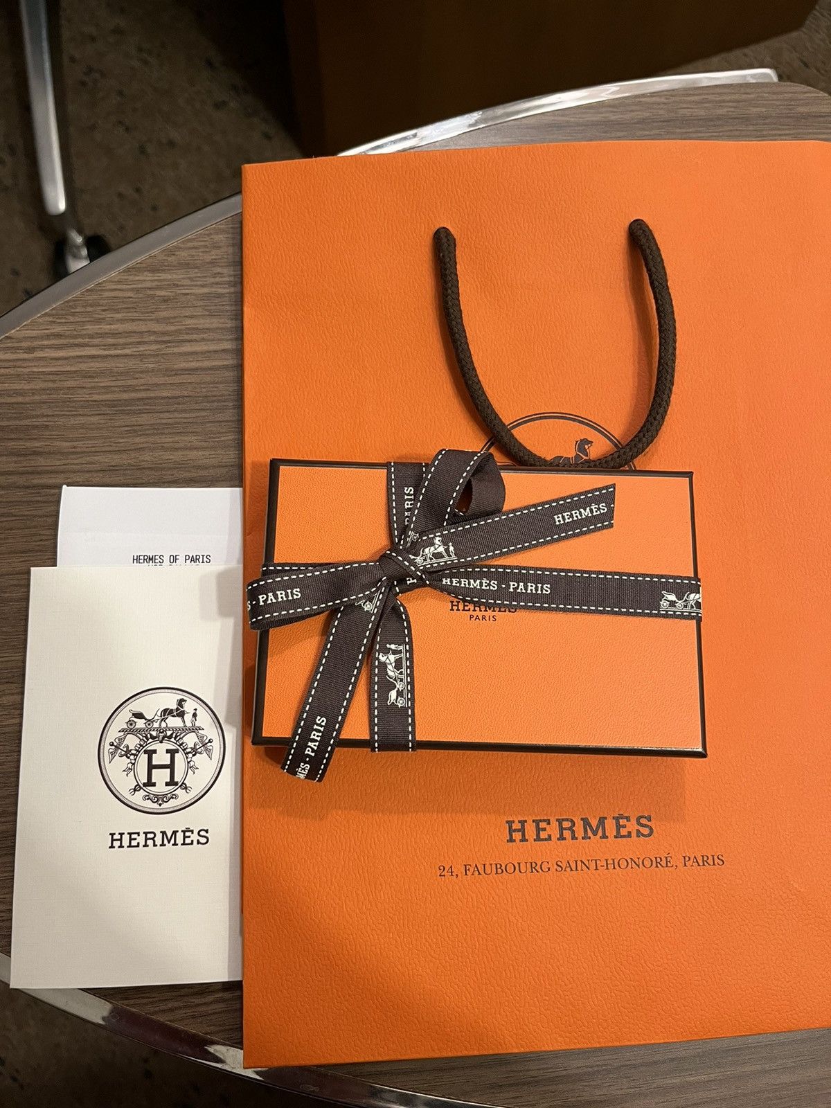 Hermes Super Rare Chèvre Mysore Hermes Calvi Wallet Mushroom Size ONE SIZE - 16 Thumbnail