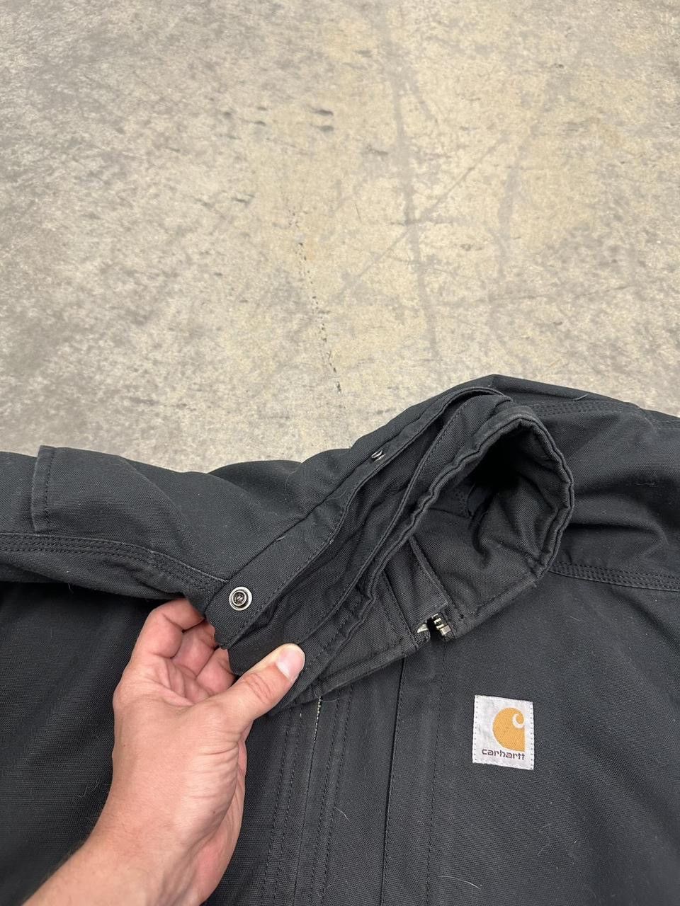 Carhartt Vintage Carhartt Fill Zip Black Jacket Size Small Size US S / EU 44-46 / 1 - 5 Thumbnail