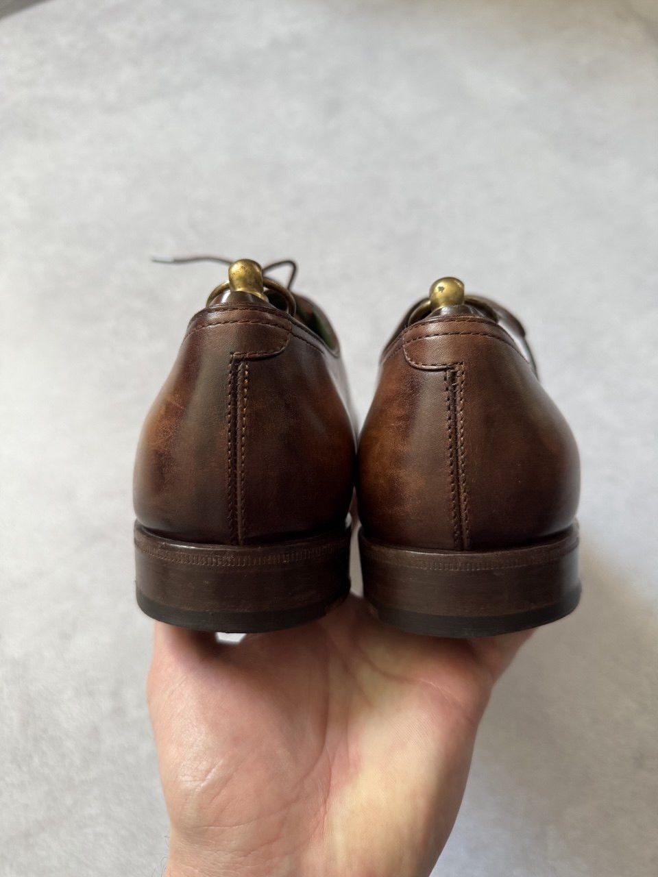 Berluti BERLUTI Alessandro Demesure Oxford Calf Leather Derby Size US 9.5 / EU 42-43 - 12 Thumbnail