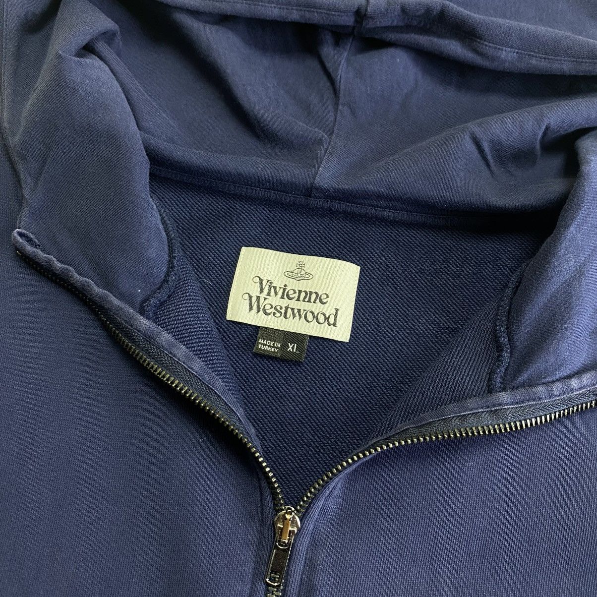 Vivienne Westwood Vintage Vivienne Westwood Zip Hoodie Size US XL / EU 56 / 4 - 8 Thumbnail