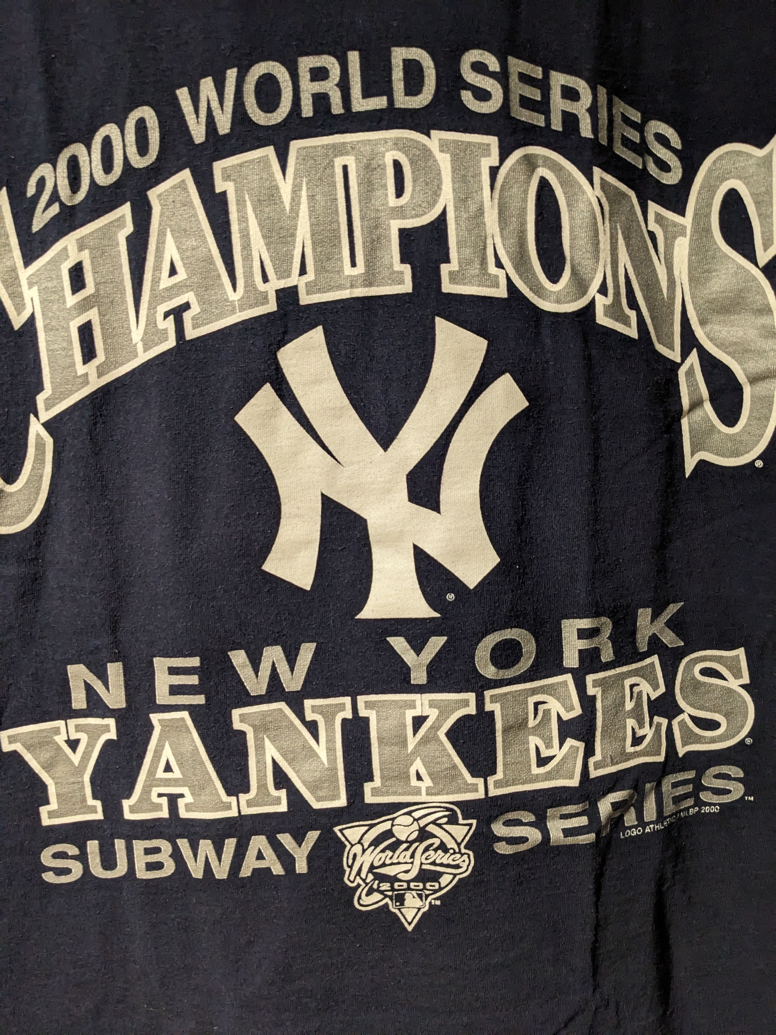 MLB × Vintage Vintage 2000 New York Yankees World Series Champion T-Shirt Size US L / EU 52-54 / 3 - 2 Thumbnail