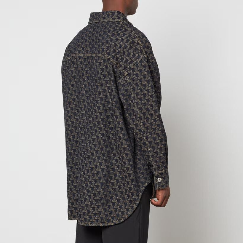 Lanvin o1y0225 Patterned Shirt in Multicolor Size US S / EU 44-46 / 1 - 2 Thumbnail