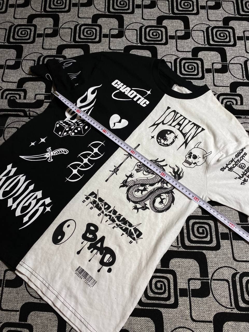 Affliction × Japanese Brand Y2K Affliction Style All Over Print T Shirt Tee Tapout Japan Size US M / EU 48-50 / 2 - 14 Thumbnail