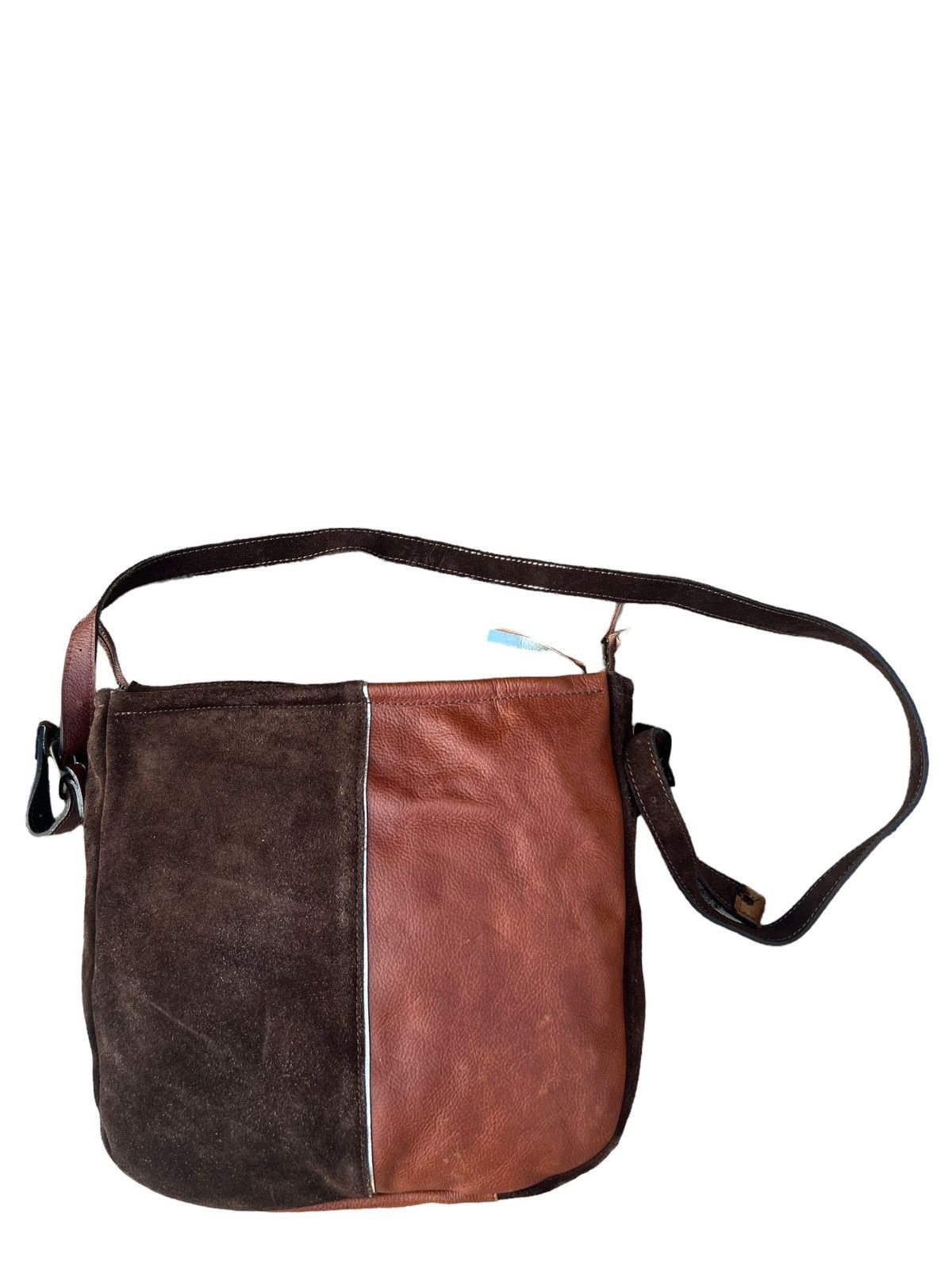 Leather Vintage Turkuabo Japan Patchwork Leather Bag Size ONE SIZE - 18 Thumbnail