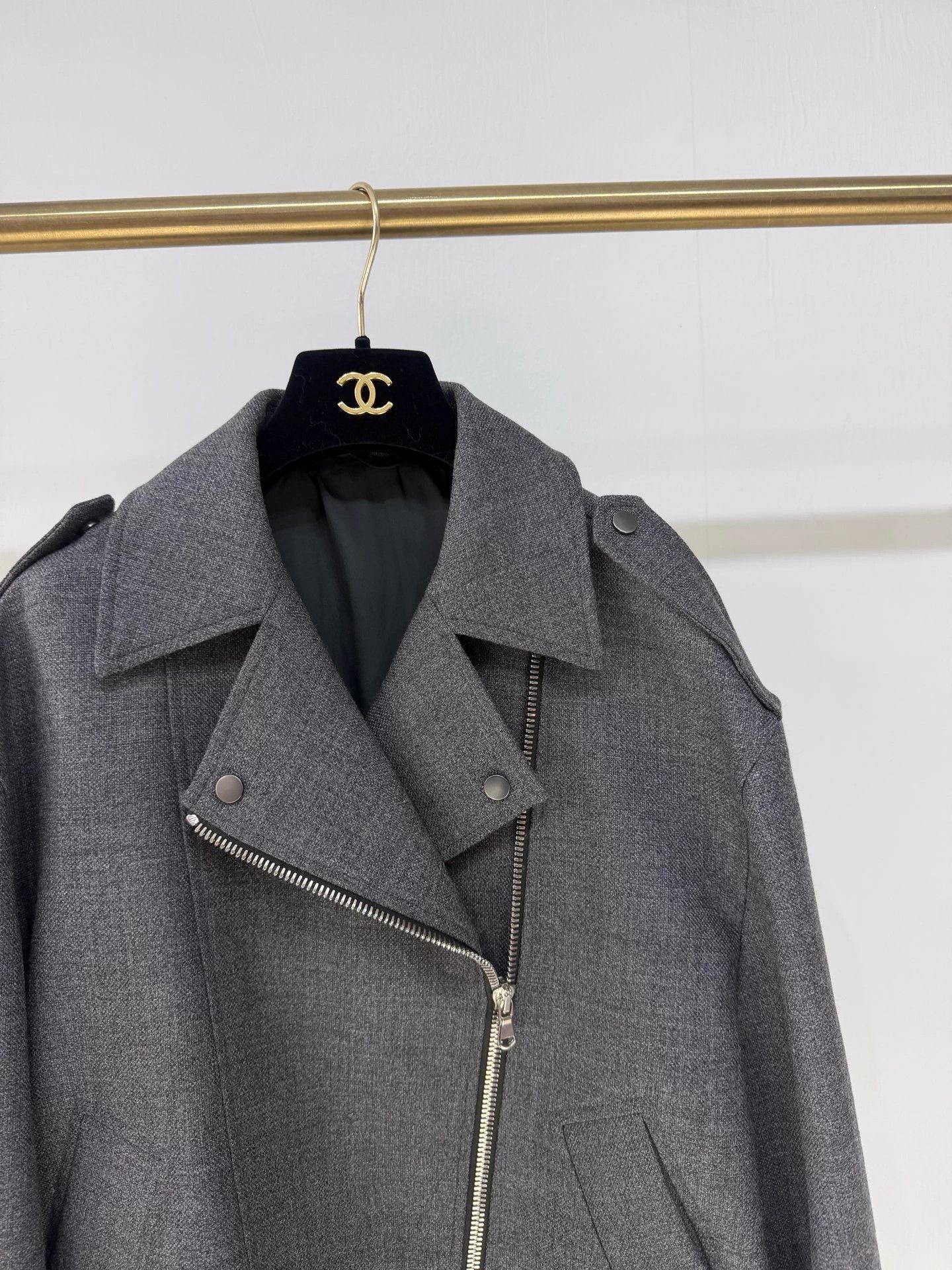 Brunello Cucinelli Brunello Cucinelli Gray Wool Jacket 40 Unworn Size S / US 4 / IT 40 - 2 Thumbnail