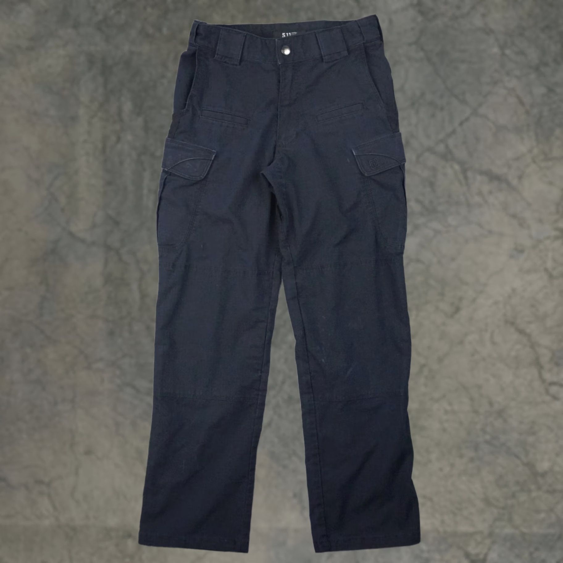 Vintage 5.11 Tactical Cargo Pants Mens 28x30 Blue Straight Leg Workwear Pants Size US 28 / EU 44 - 1 Thumbnail