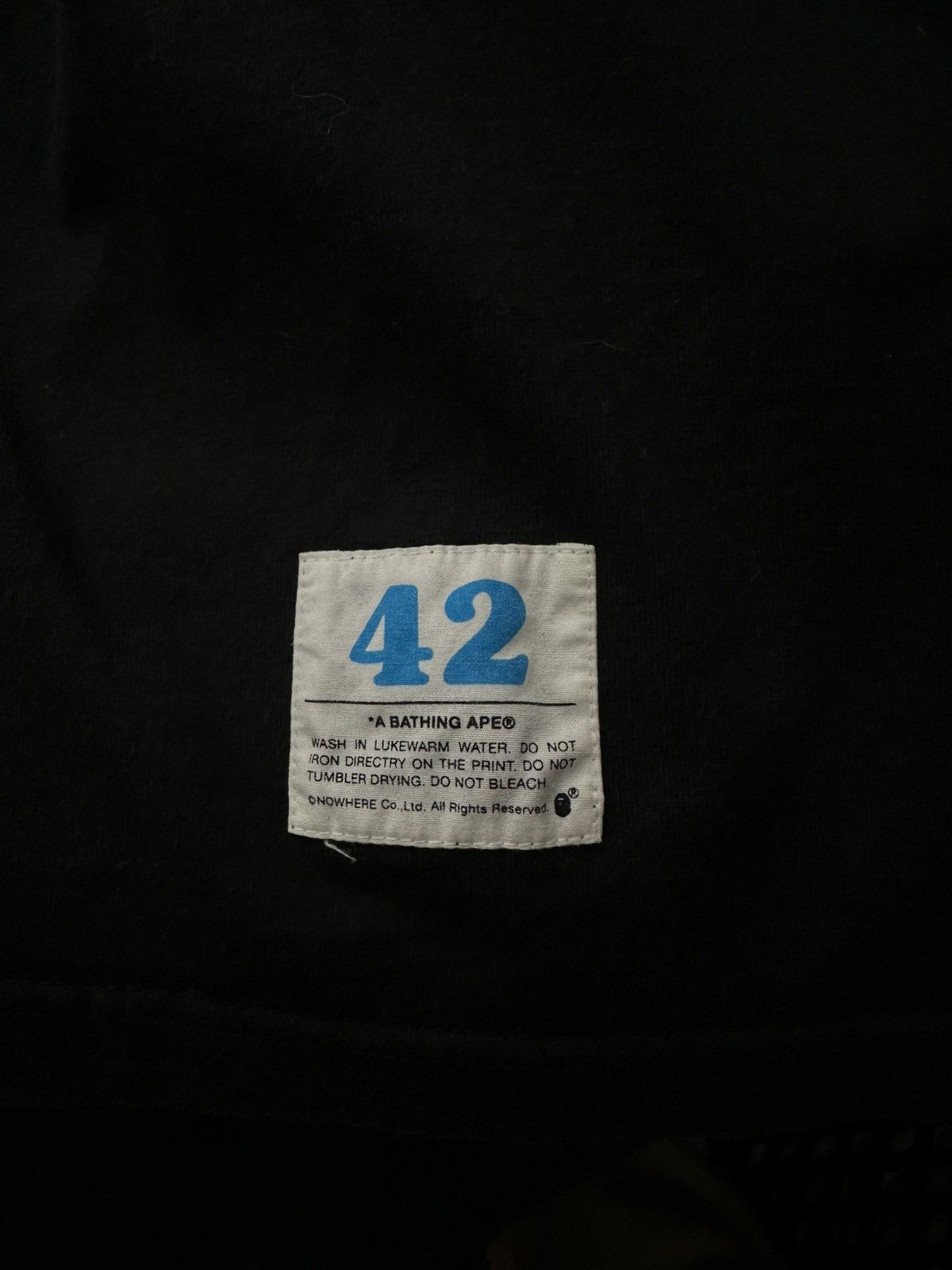 Bape Bape Lukewarm Water Vintage Tee Size US L / EU 52-54 / 3 - 5 Thumbnail