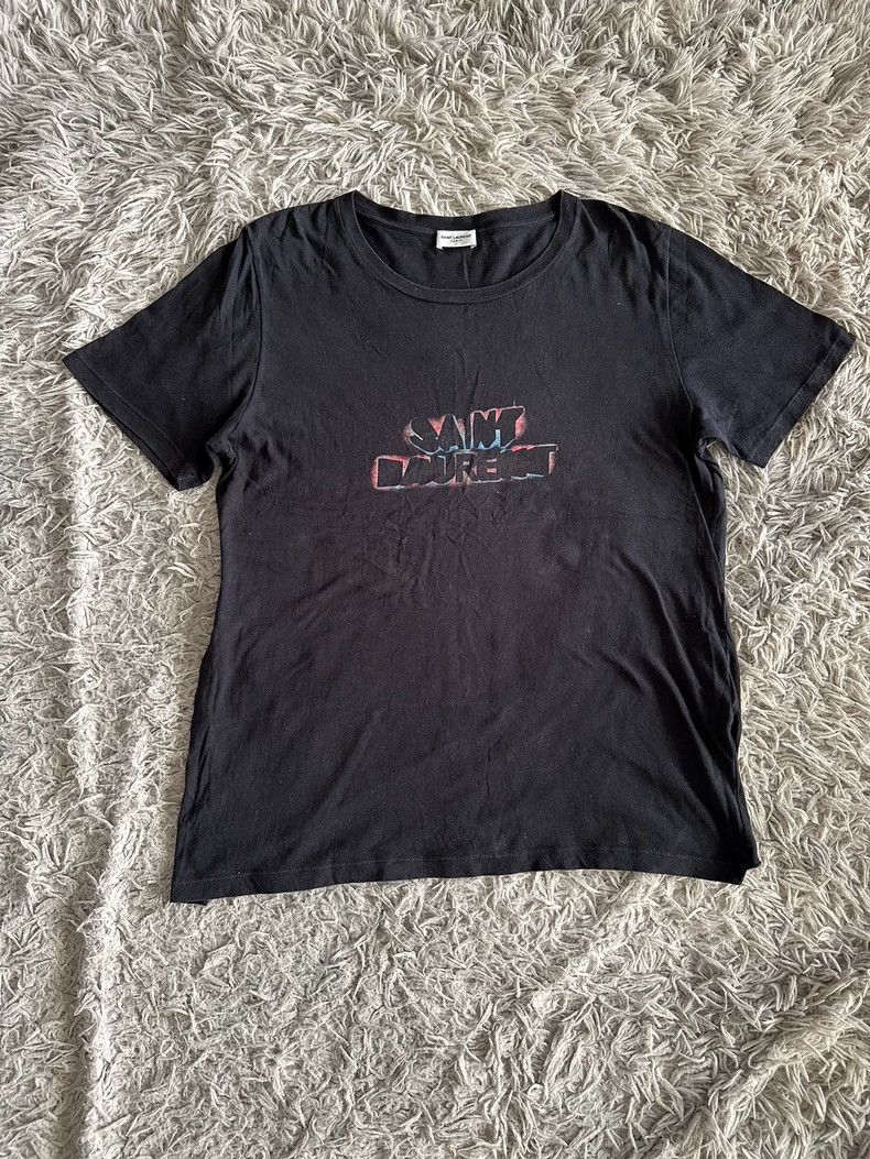 Saint Laurent Paris Saint laurent paris 17ss rainbow gradient letter logo black Size US M / EU 48-50 / 2 - 1 Thumbnail