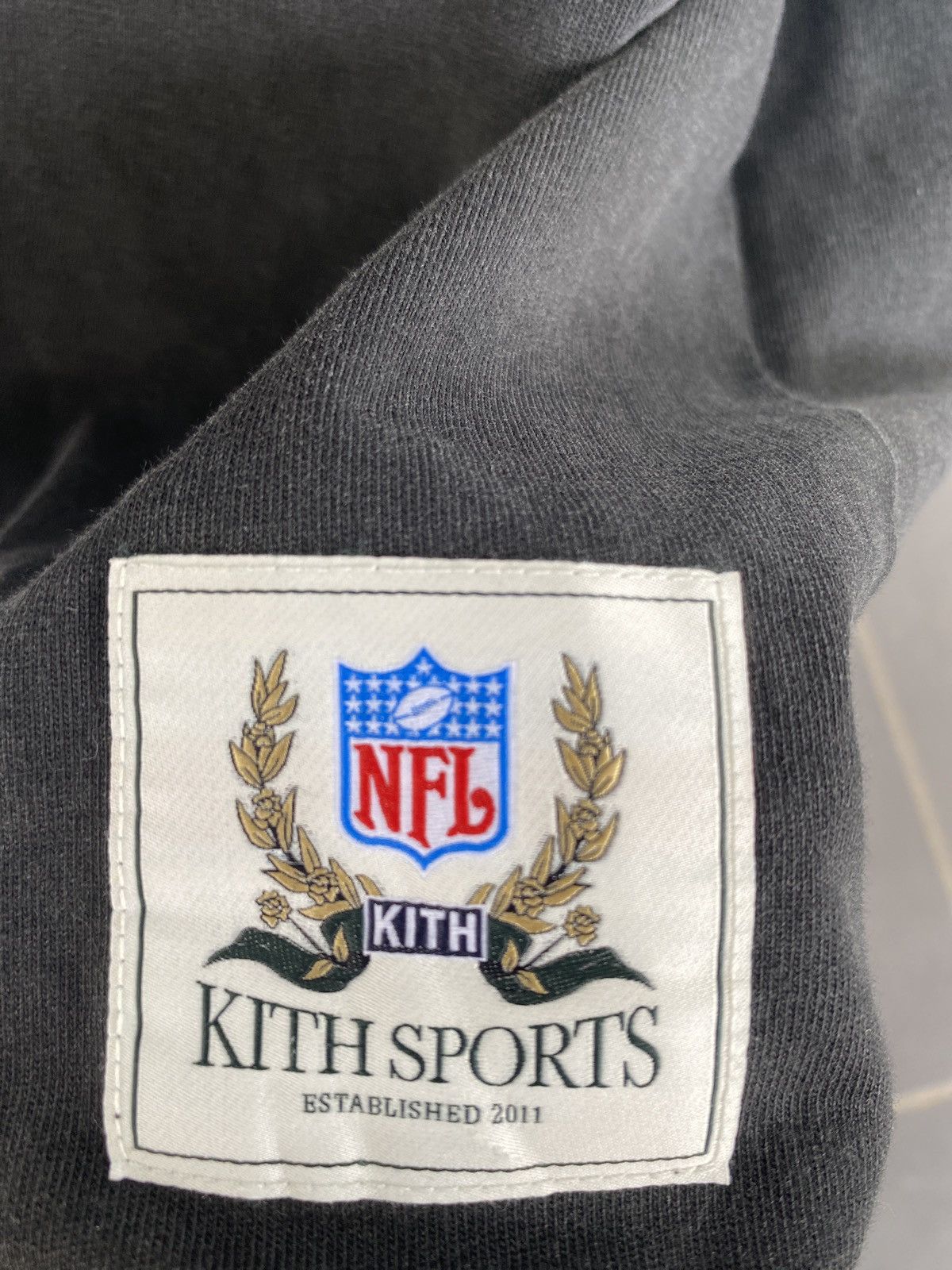Kith Kith x NFL Eagles Vintage Tee Black Size L Size US L / EU 52-54 / 3 - 2 Thumbnail