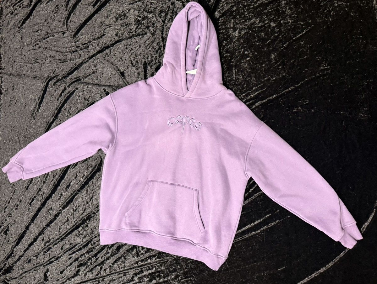 Copes Copes Purple Embroidery Hoodie Size US M / EU 48-50 / 2 - 1 Thumbnail