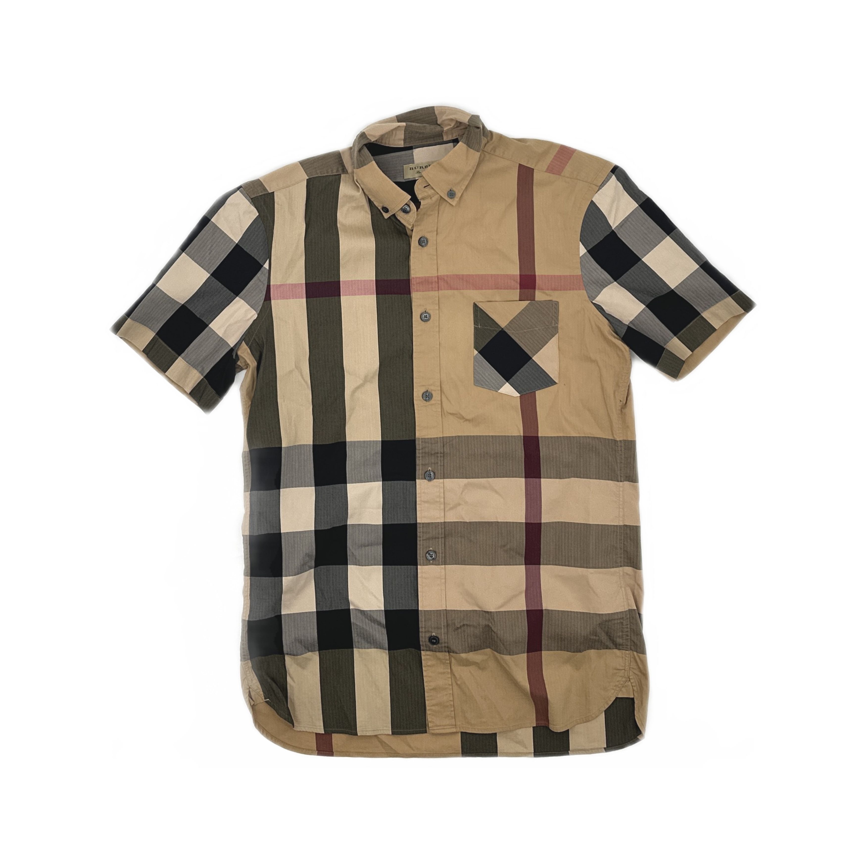 Burberry Burberry Check Short Sleeve Shirt Size S Size US S / EU 44-46 / 1 - 1 Thumbnail