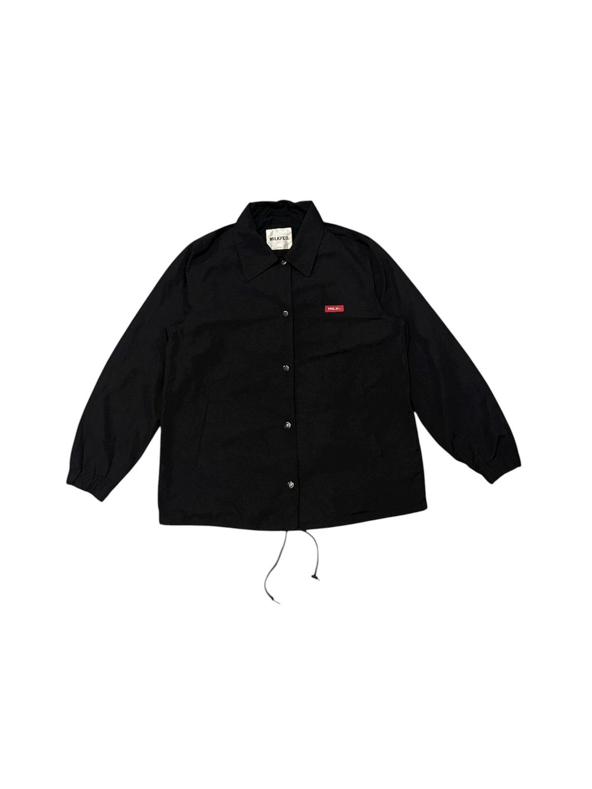 Japanese Brand 2000s MILKFED SPELLOUT COACH JACKET RARE DESIGN Size US S / EU 44-46 / 1 - 2 Thumbnail