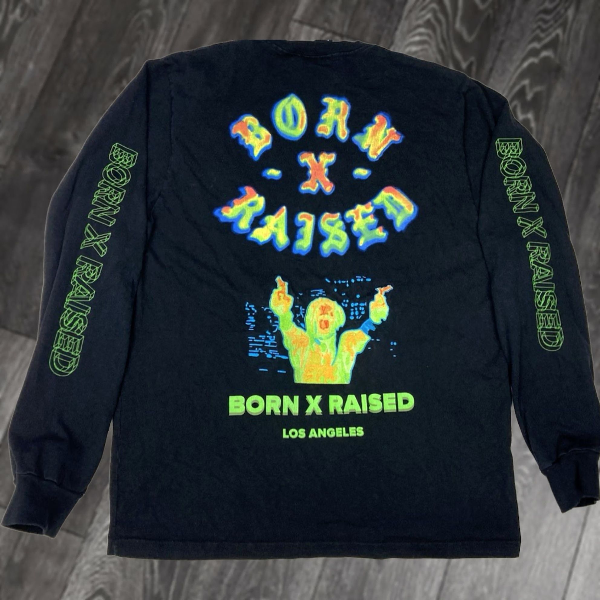 Born X Raised × Stussy BORN X RAISED + STÜSSY ROCKER ZIP HOODIE
