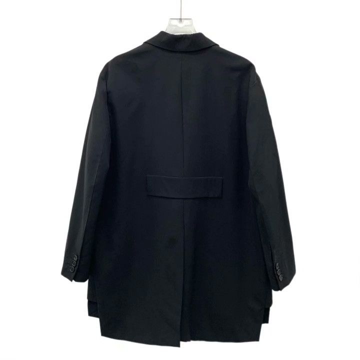 Prada Prada Black Wool Lapel Single-Breasted Blazer Size US XS / EU 42 / 0 - 2 Thumbnail