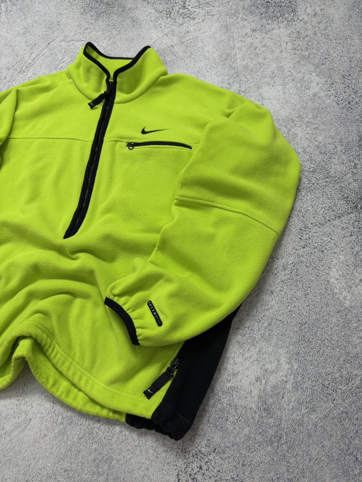 Nike ACG Vintage Nike ACG 1/2 Zip Fleece Polar Pocket Jacket 90s Size US XL / EU 56 / 4 - 3 Thumbnail