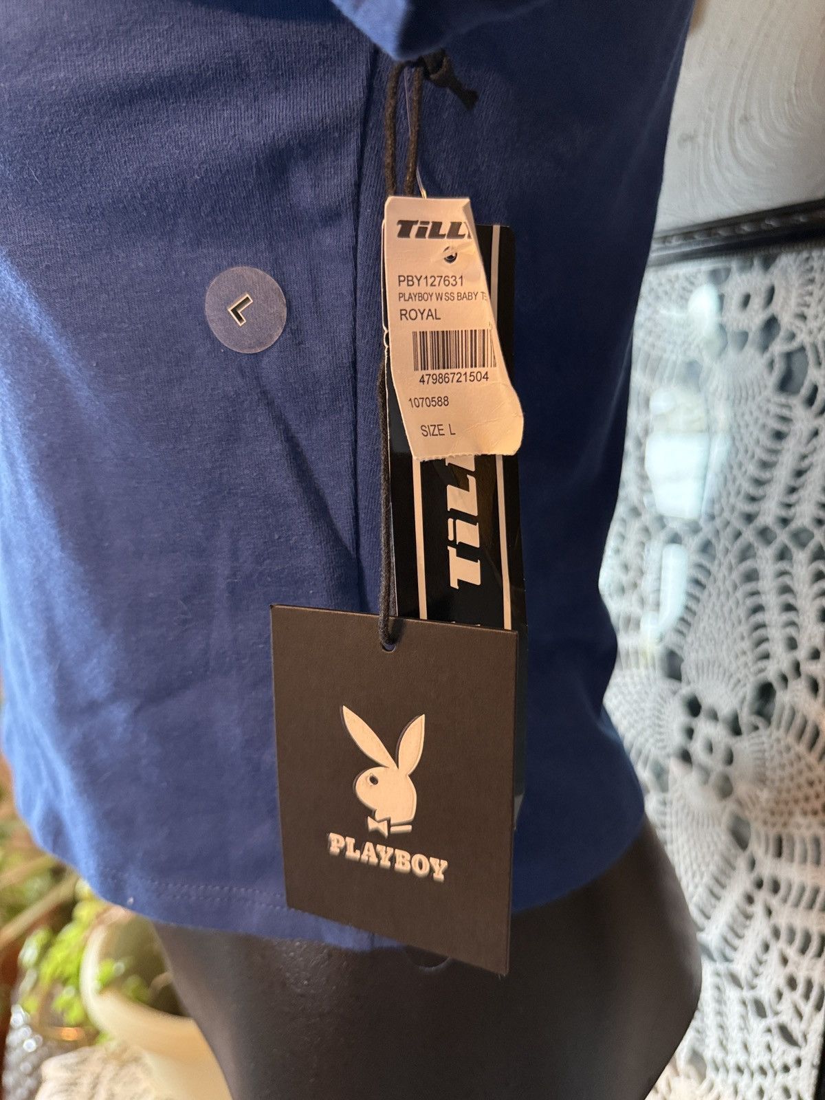 Playboy Playboy royal baby tee Size L / US 10 / IT 46 - 3 Thumbnail