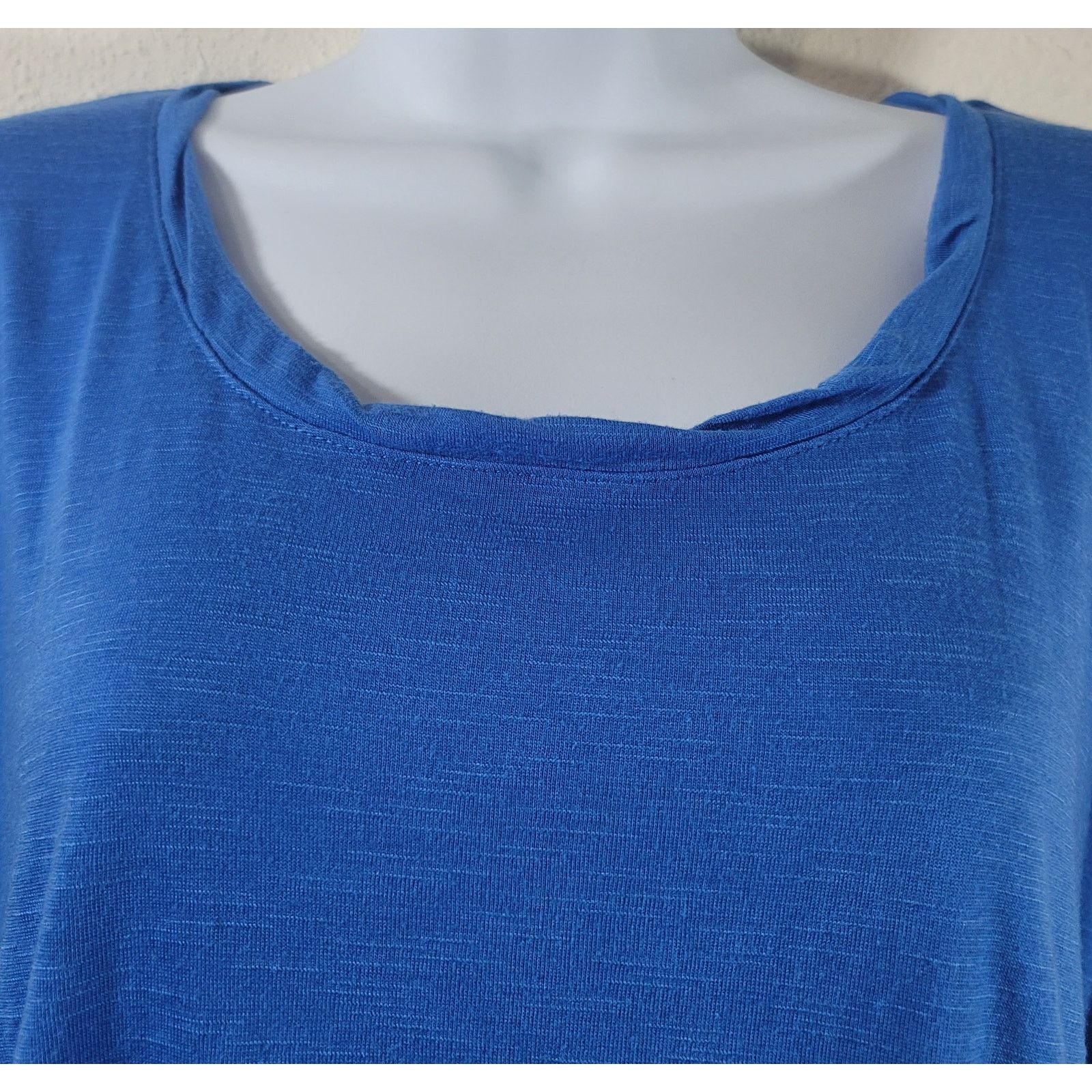 Other Cato Blue Round Neck Dolman 3/4 Sleeves Top Large Size L / US 10 / IT 46 - 6 Thumbnail
