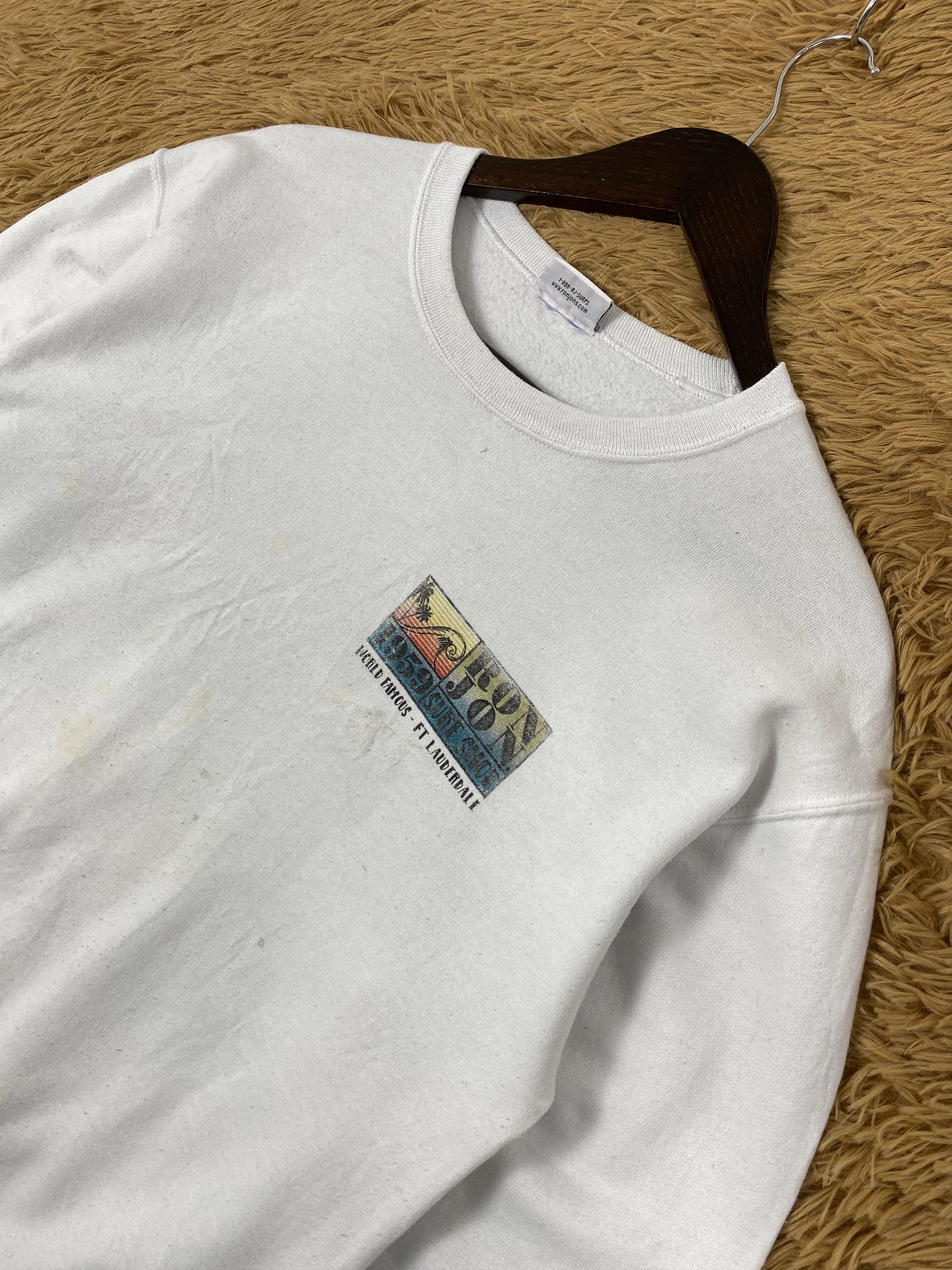 Ron Jon Surf Shop Vintage Ron Jon Surf Shop Sweatshirts PS0031 Size US S / EU 44-46 / 1 - 3 Thumbnail